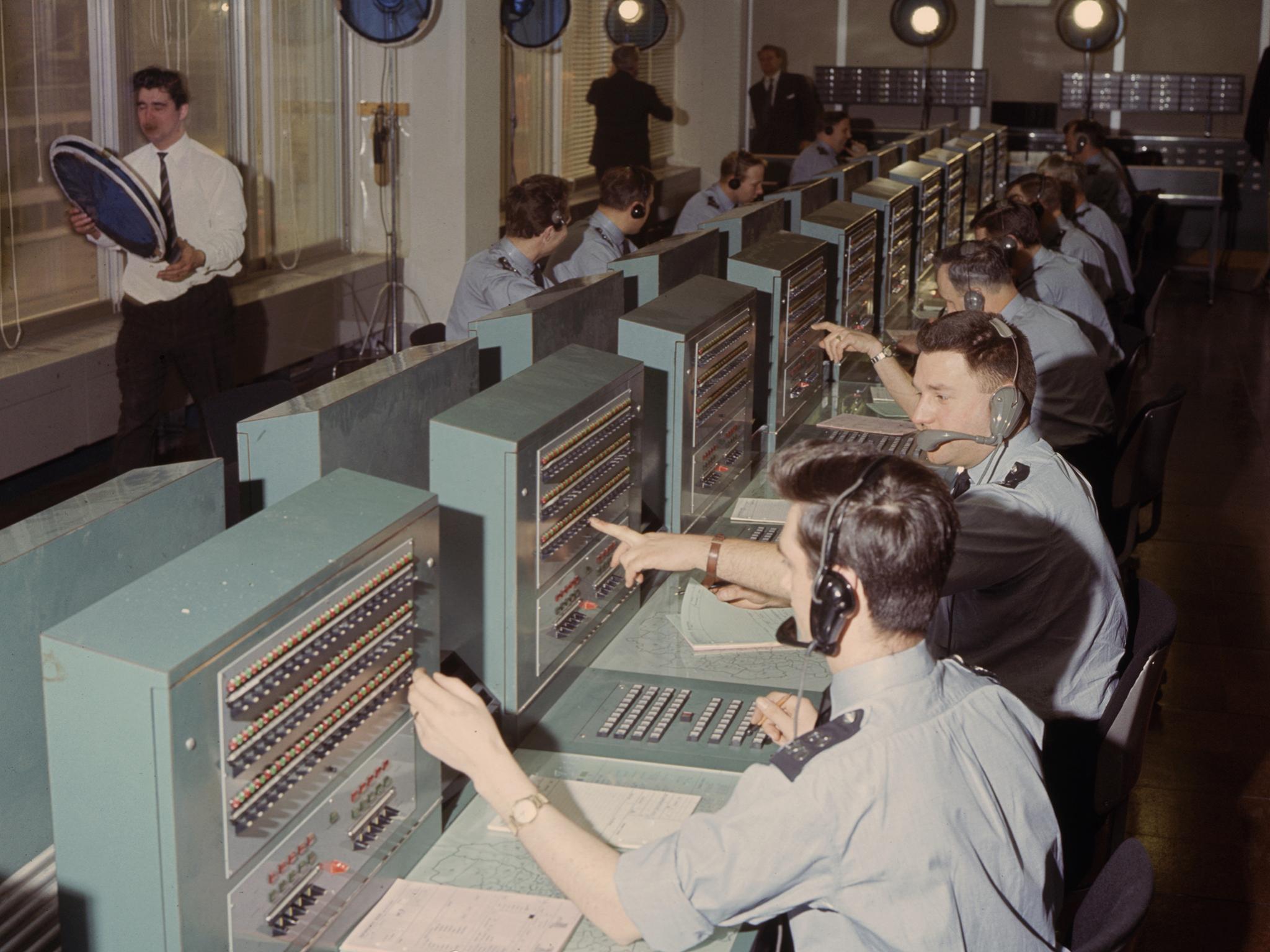 Police operate a 999 call switchboard