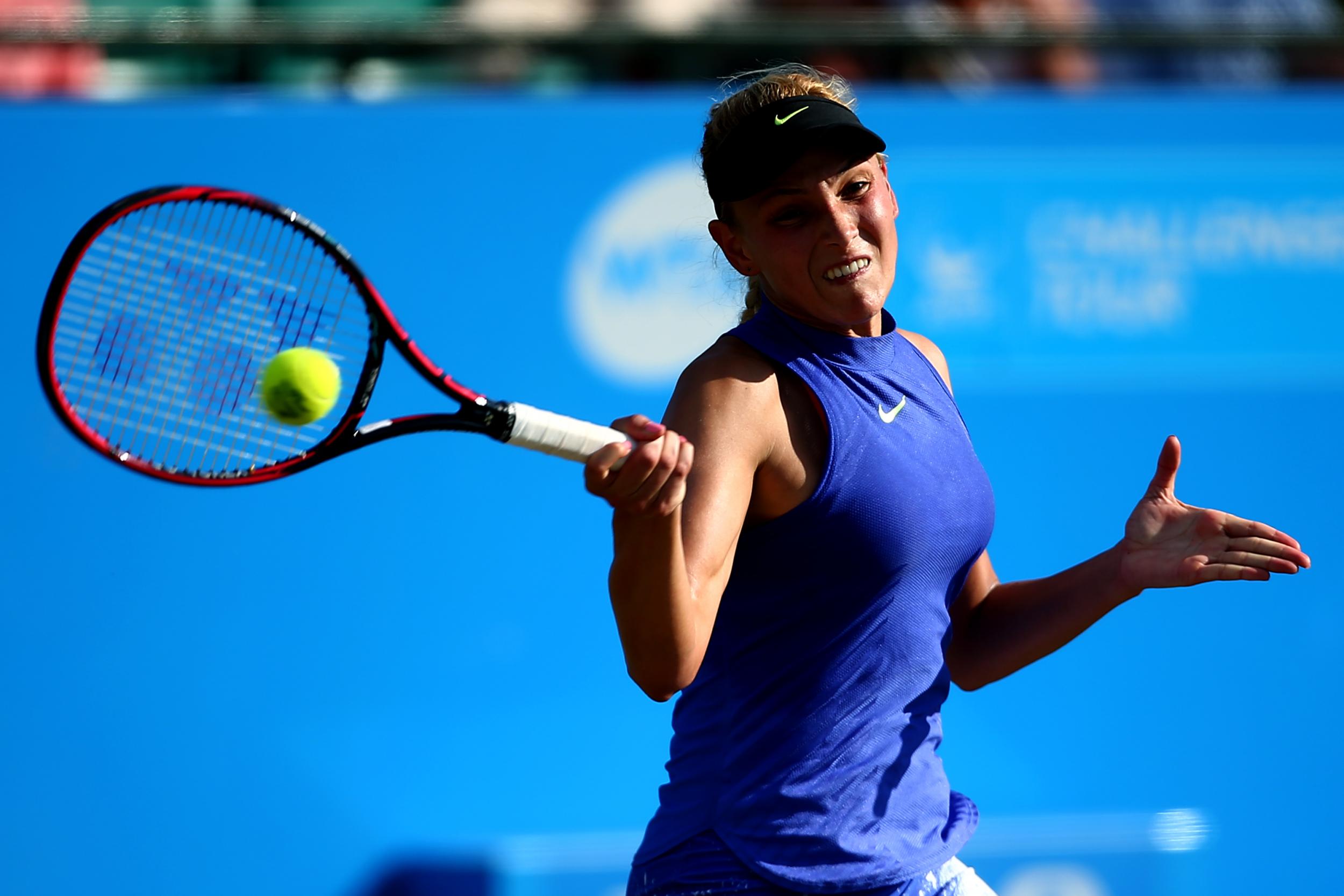 Has only just turned 20 but made her Wimbledon debut four years ago. Her upward rise stalled at one stage but she has made significant progress this year and is a proven performer on grass