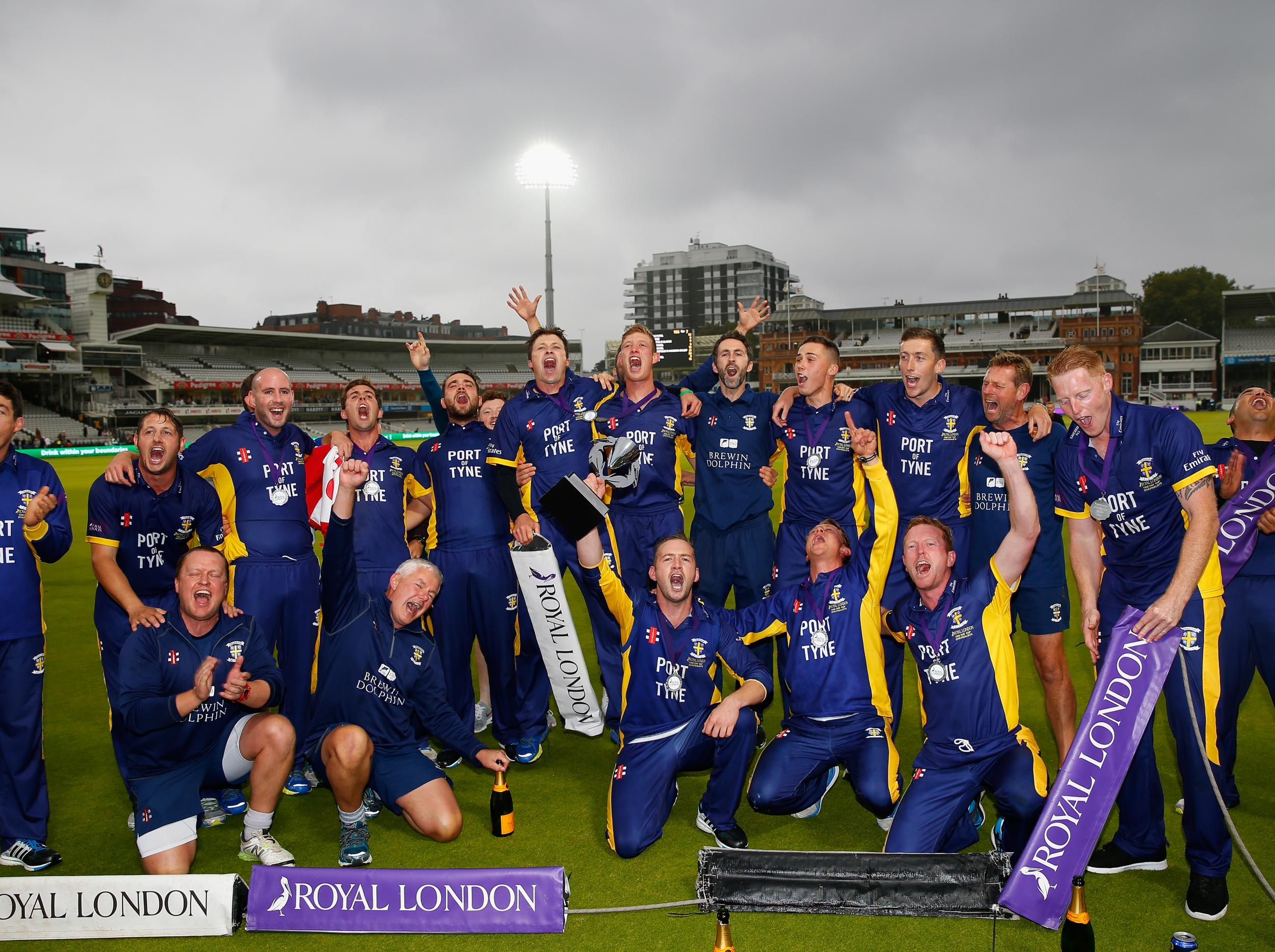 When Durham won the one-day cup in 2014, Lords was barely half-full