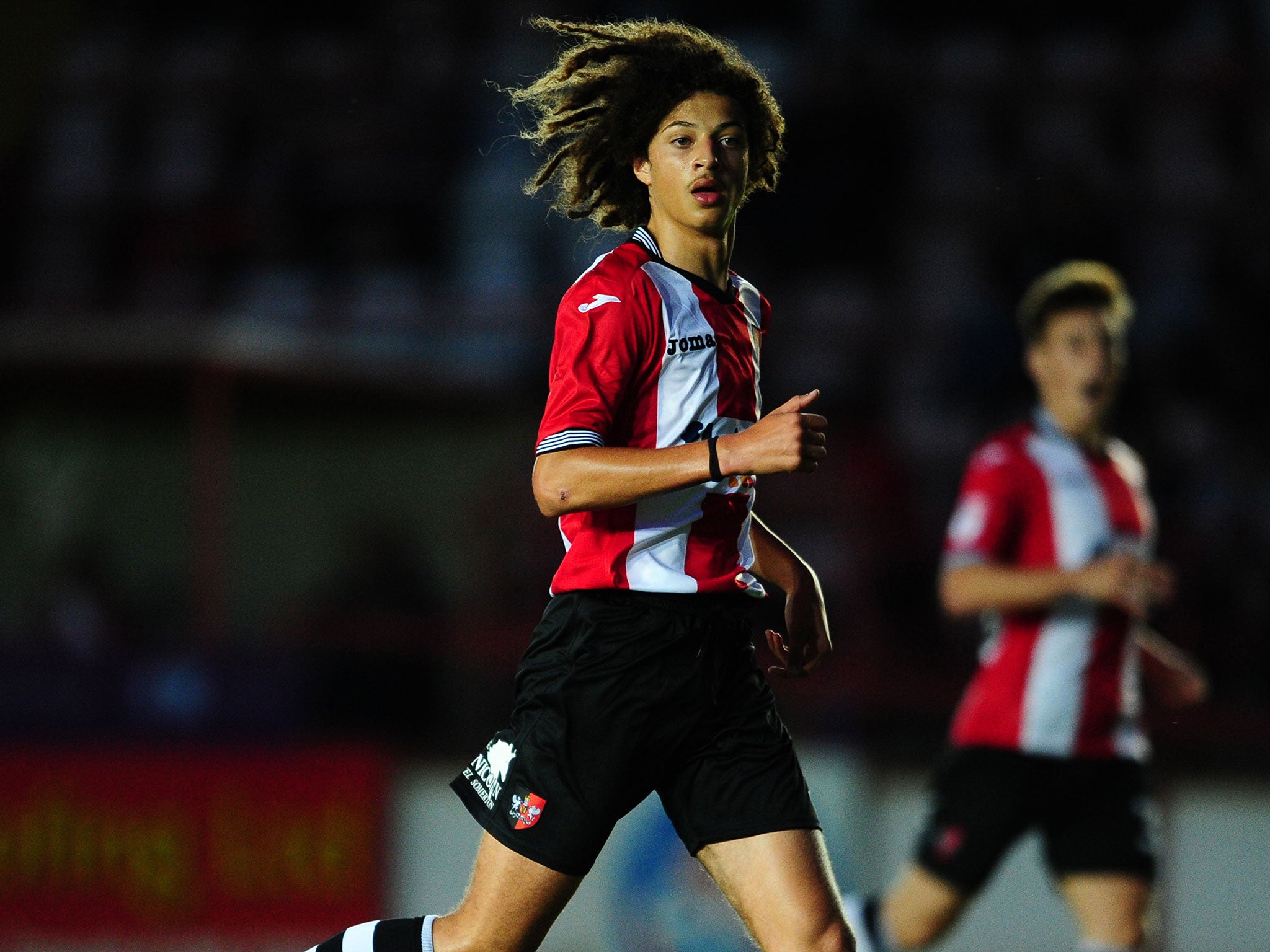 Ethan Ampadu made 13 senior appearances for Exeter last season