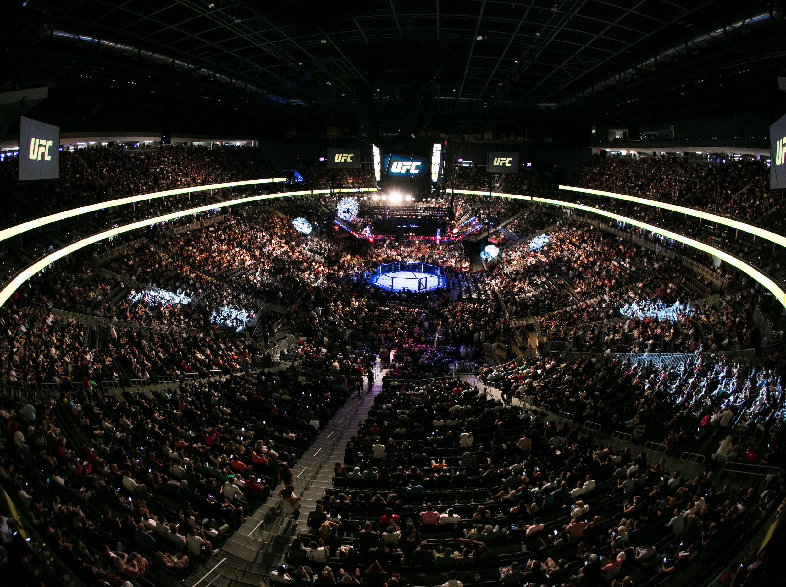 The Arena has staged several UFC events