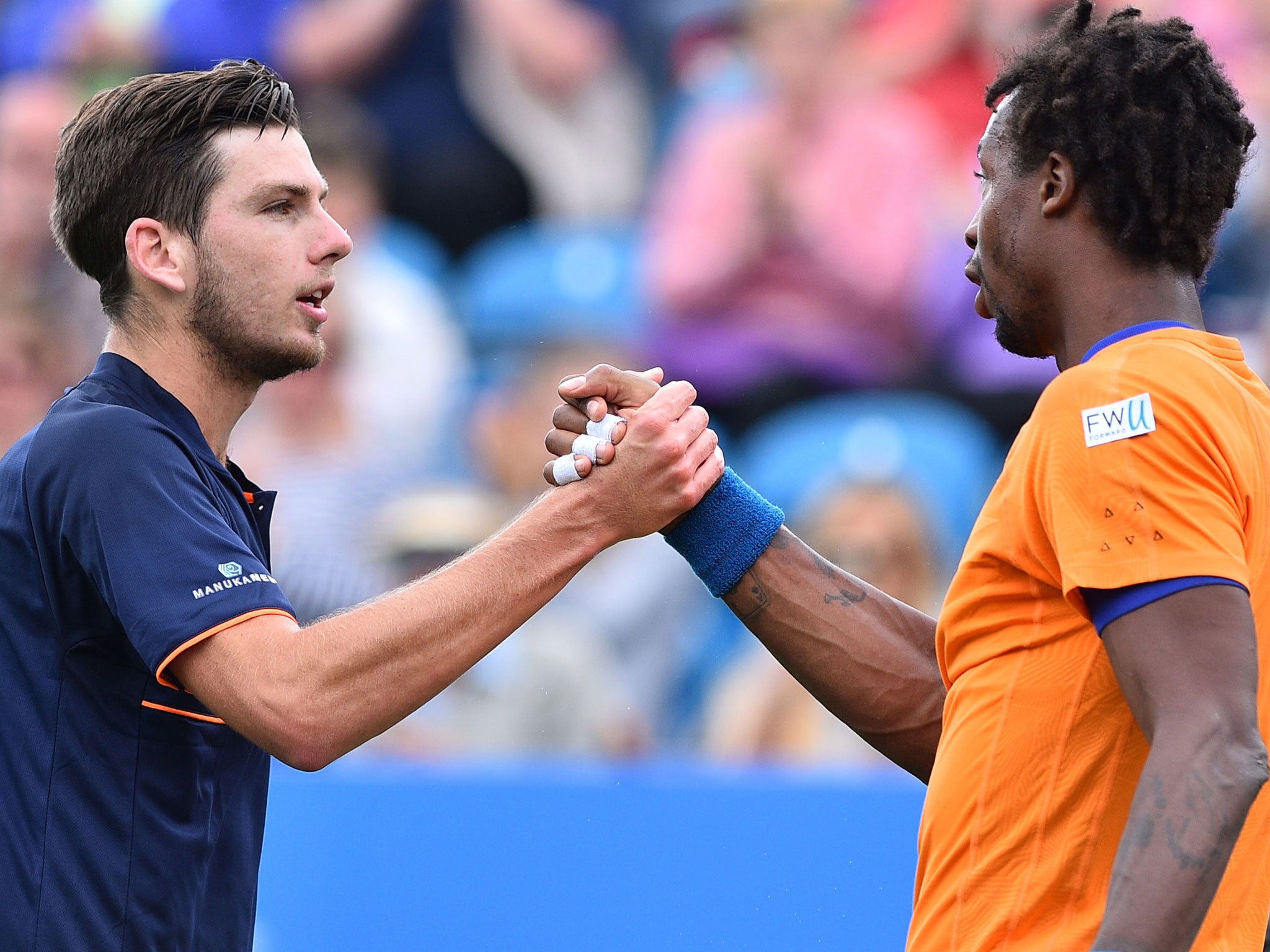 Norrie was beaten by Gael Monfils in the round of 16 at Eastbourne