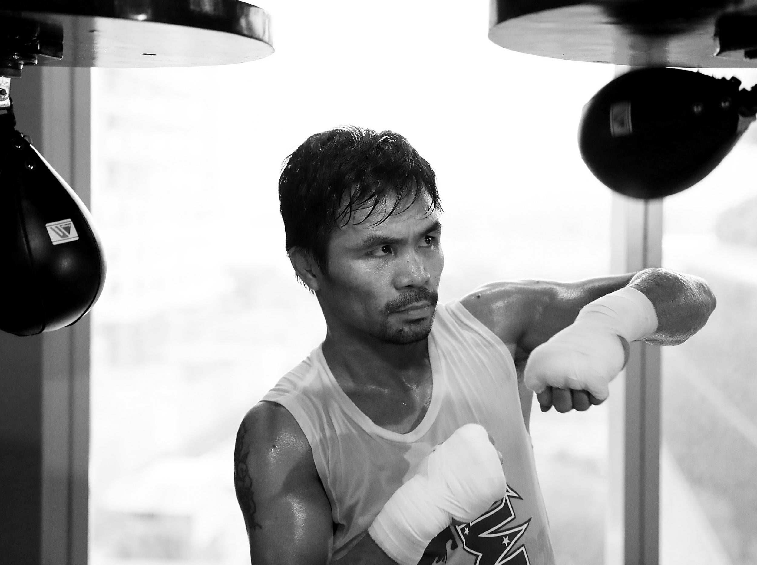 At 38, Pacquiao is approaching the end of his career