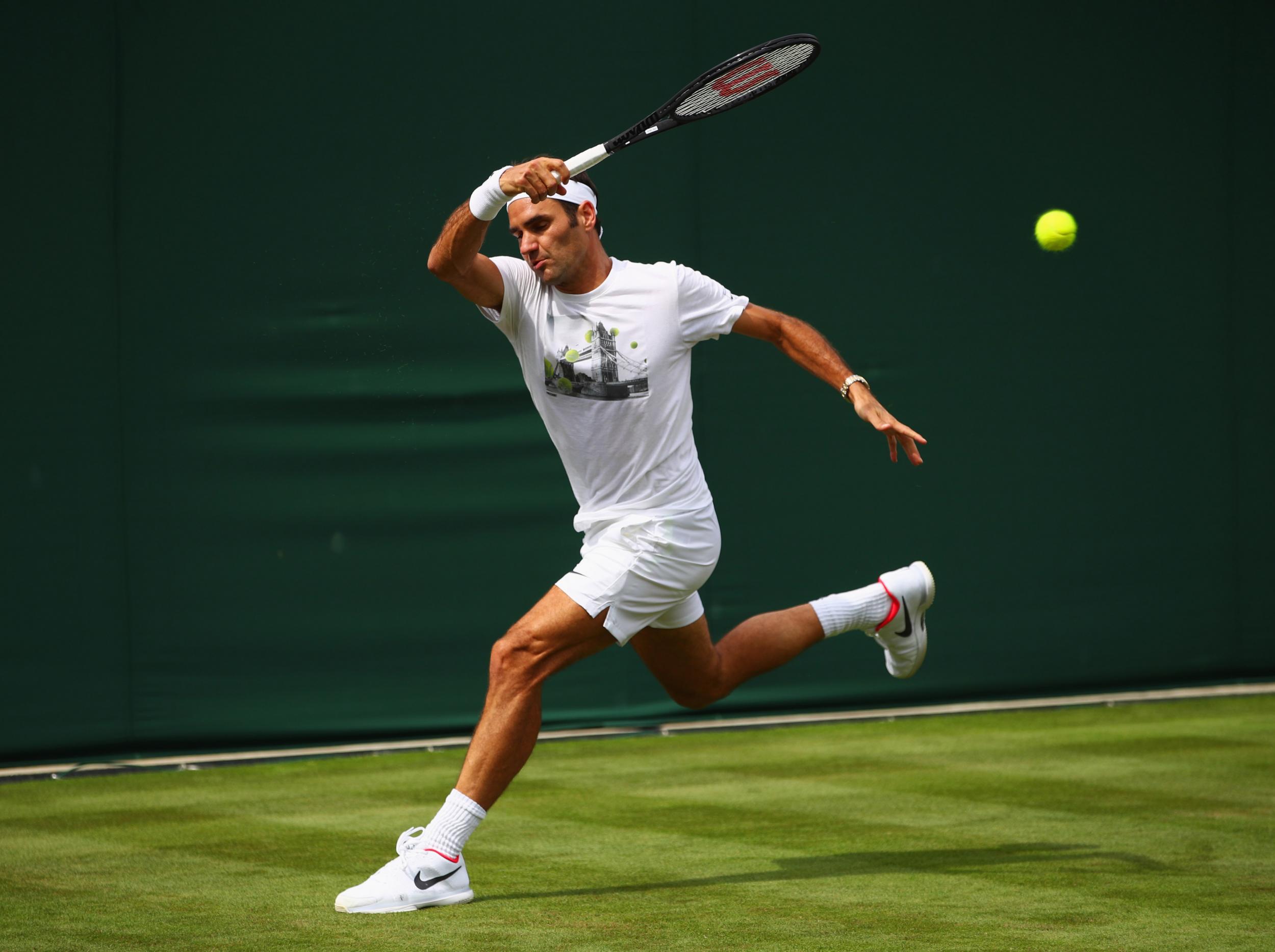 Federer's forehand is the best one around (Getty )