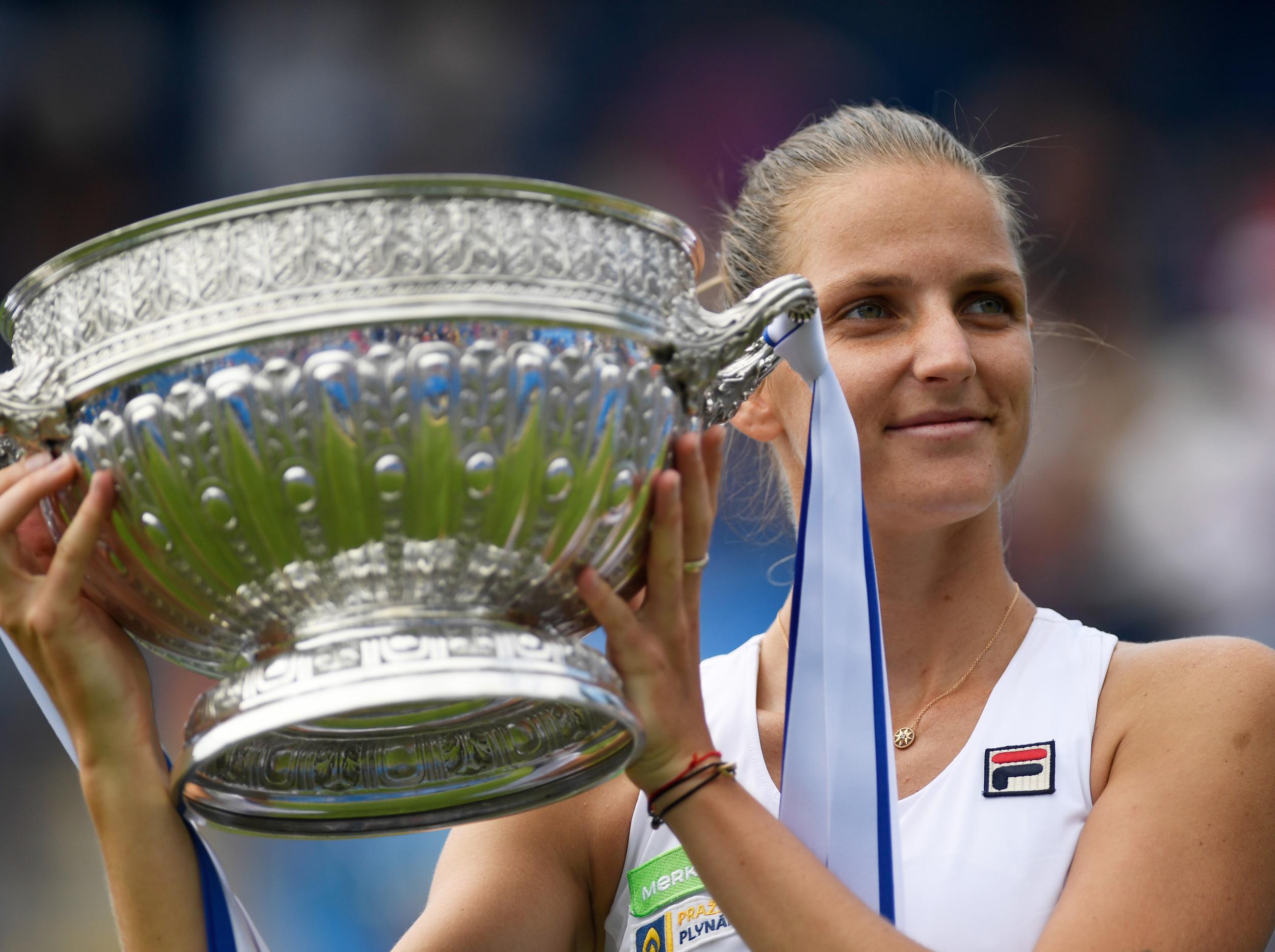 &#13;
Pliskova heads to Wimbledon as one of the favourites &#13;