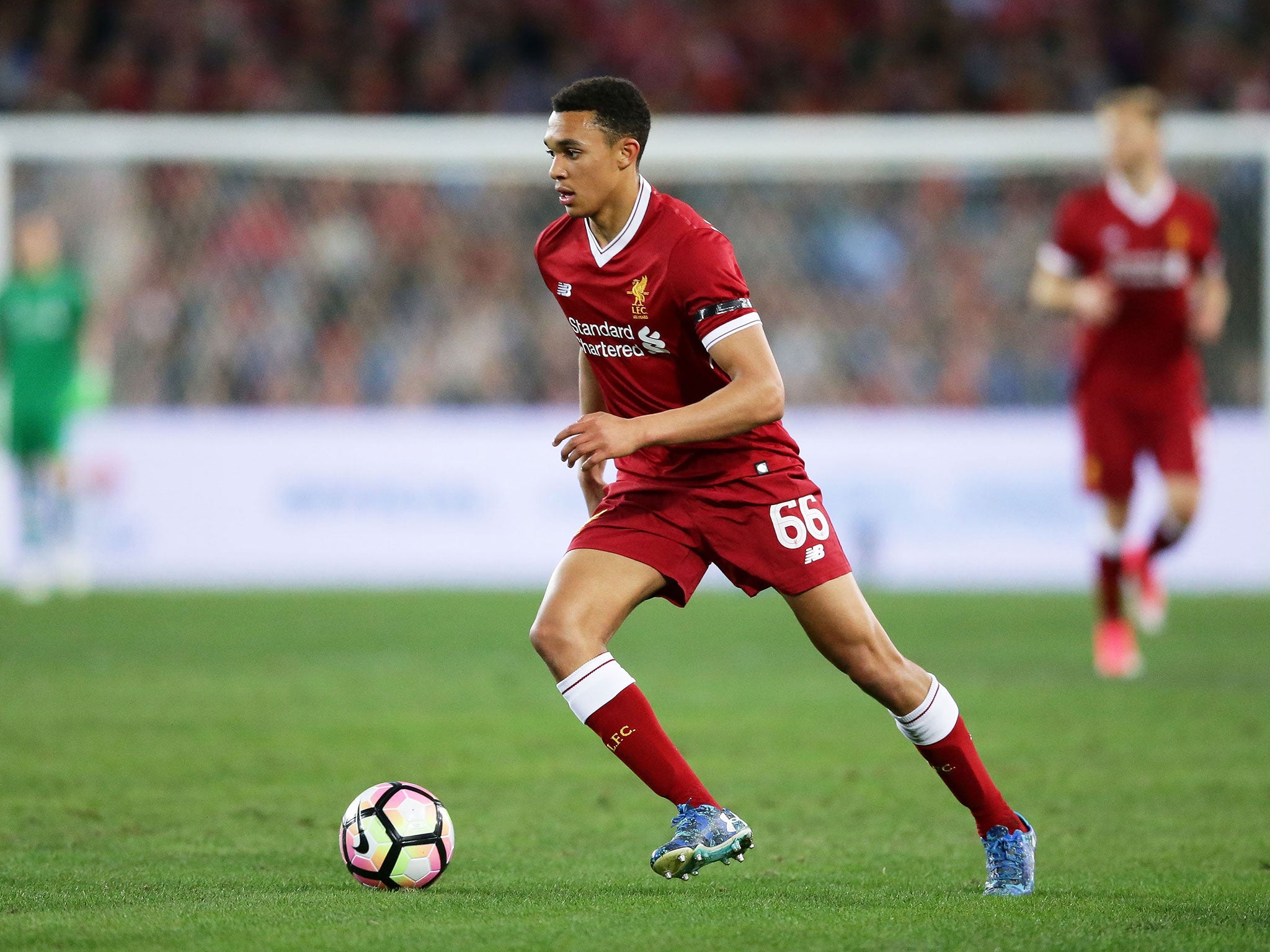 Trent Alexander-Arnold made 12 senior appearances for Liverpool last season