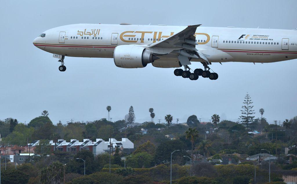 Etihad announced the ban has now been lifted on its flights to the US