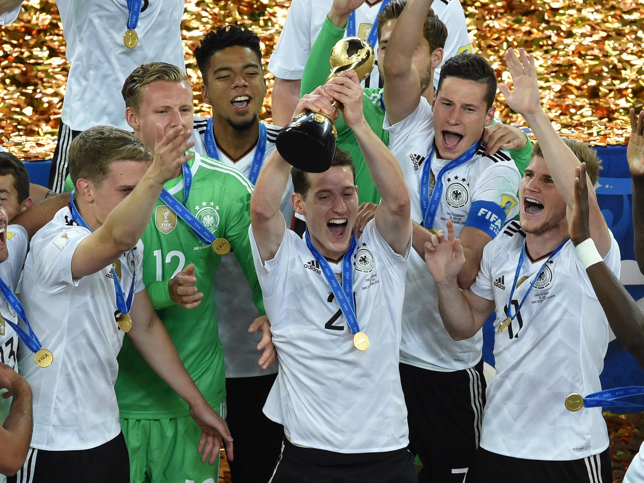 Germany's first Confederations Cup comes three years after their World Cup triumph