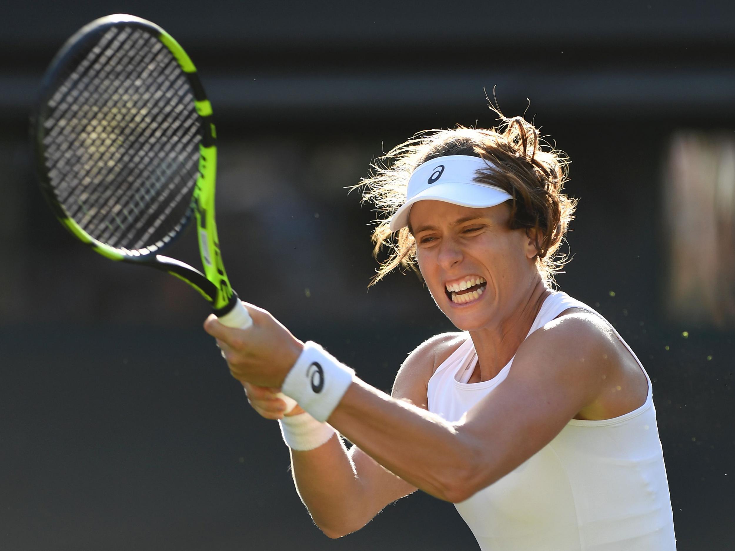 Konta faces a tough route if she is to make the final