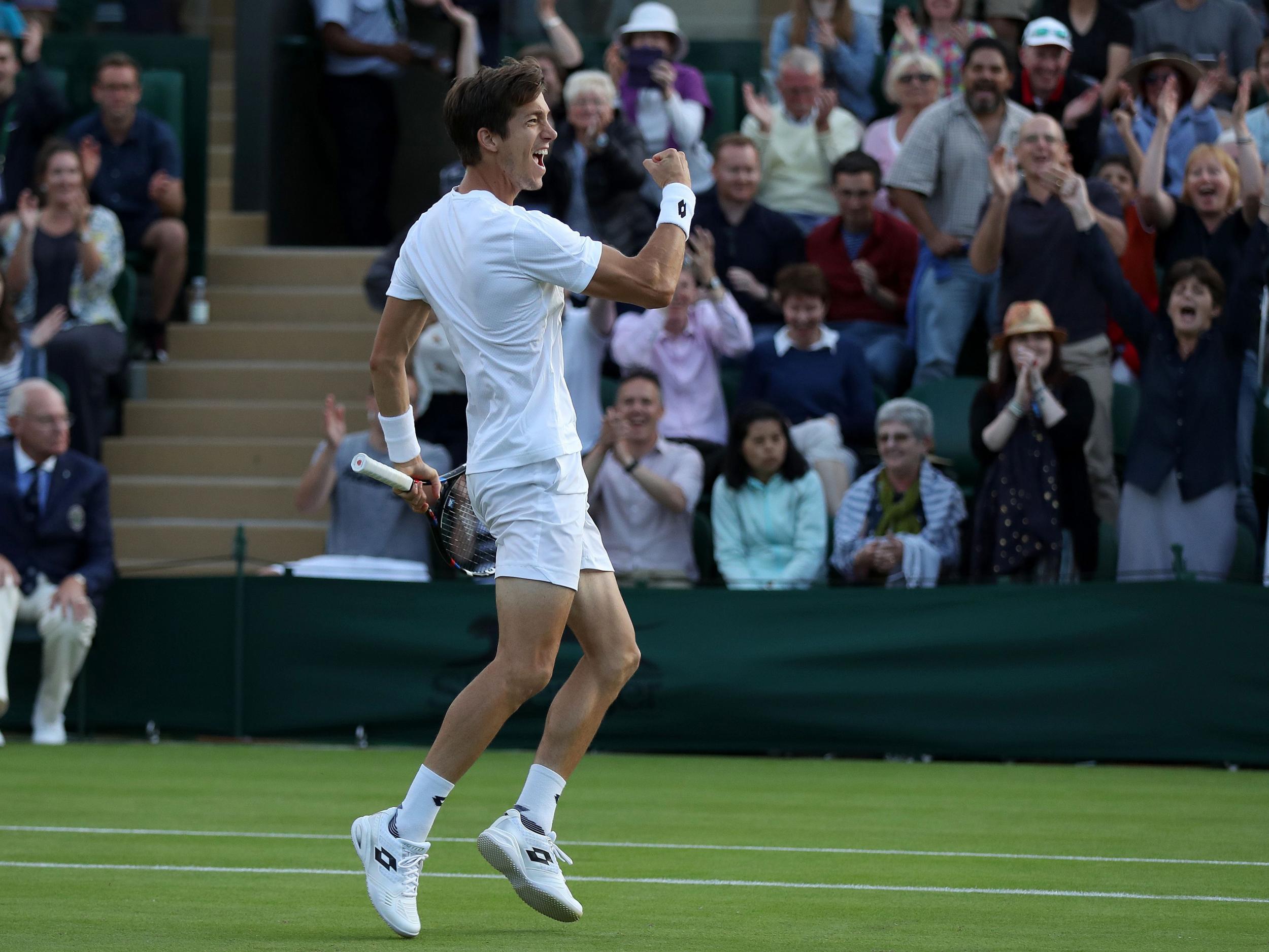 Bedene is in Murray's half of the draw