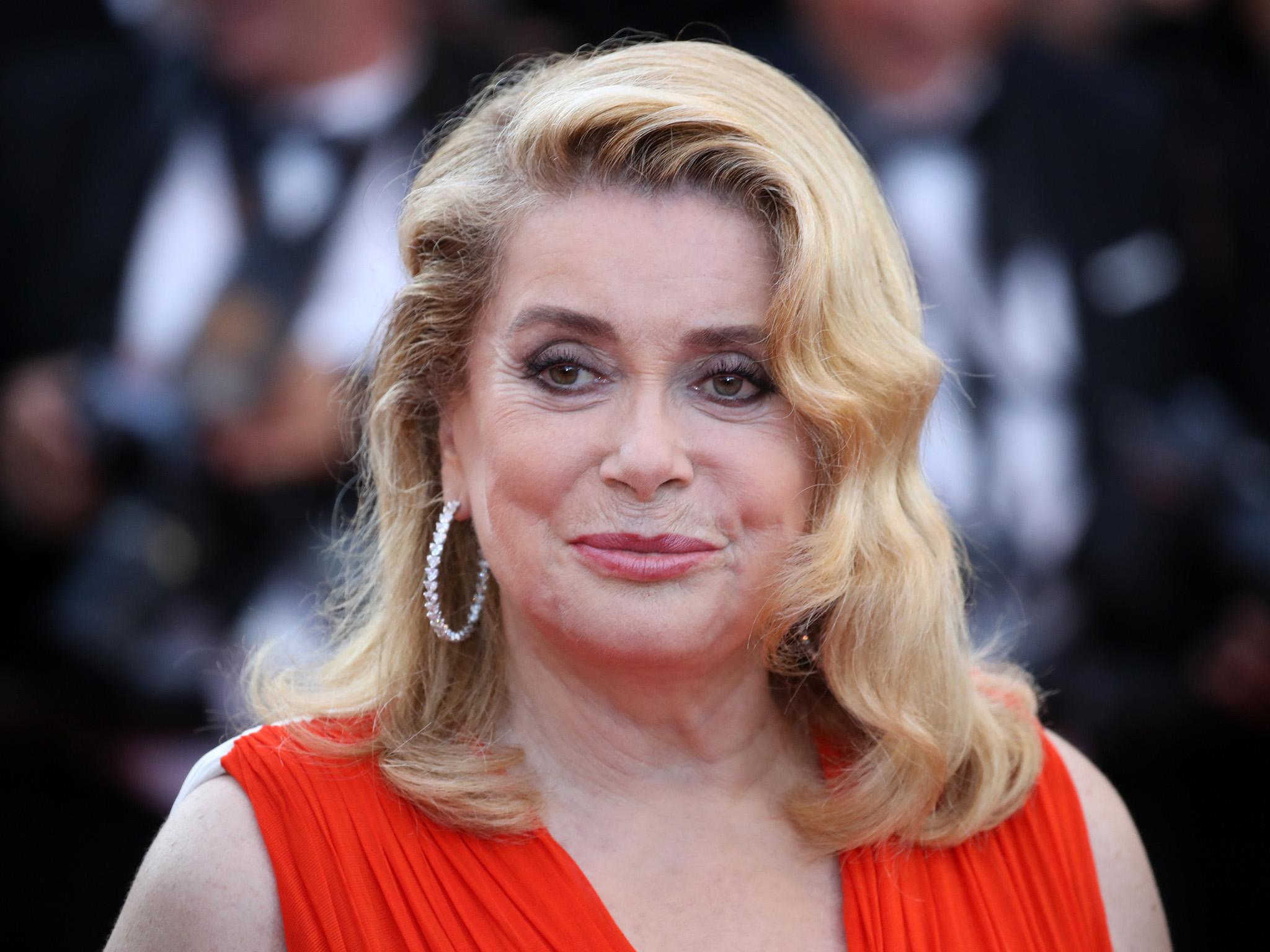 Deneuve attends the 70th annual Cannes Film Festival in 2017