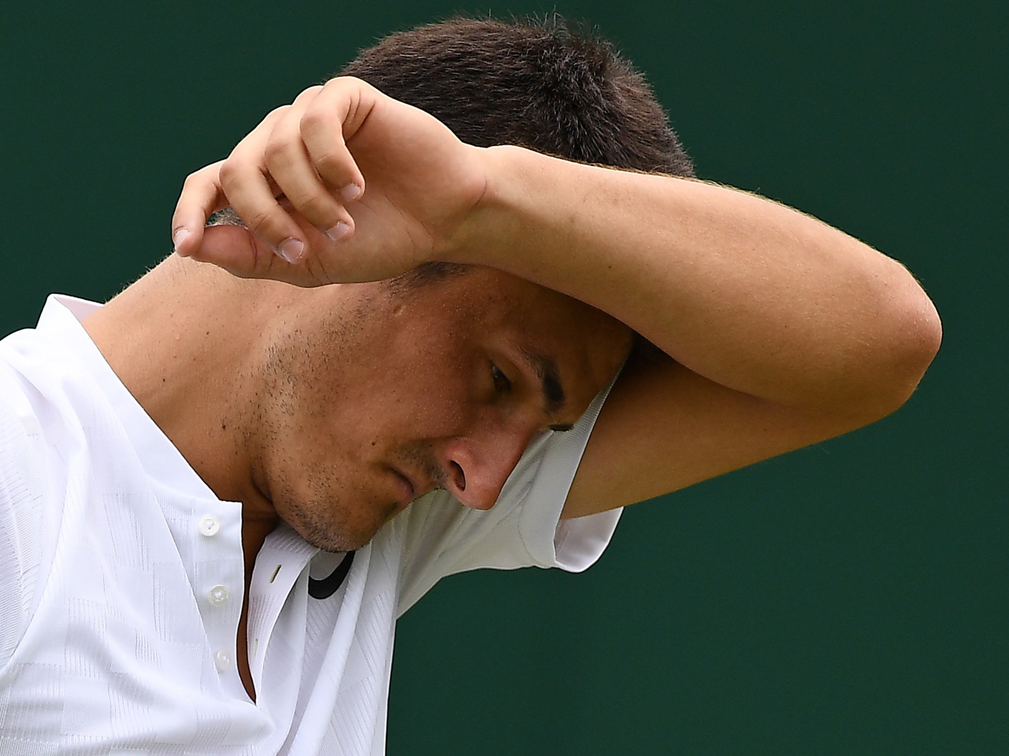 Bernard Tomic's post-match press conference alternated between honesty and unpleasantness