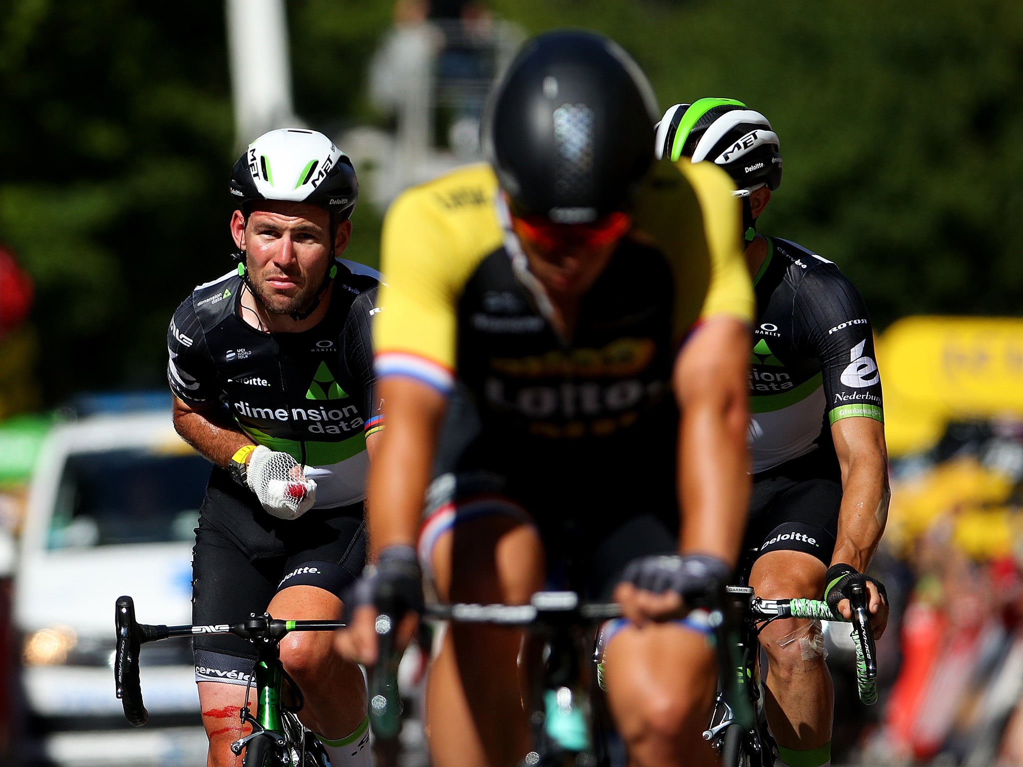 &#13;
Cavendish's Tour is over &#13;