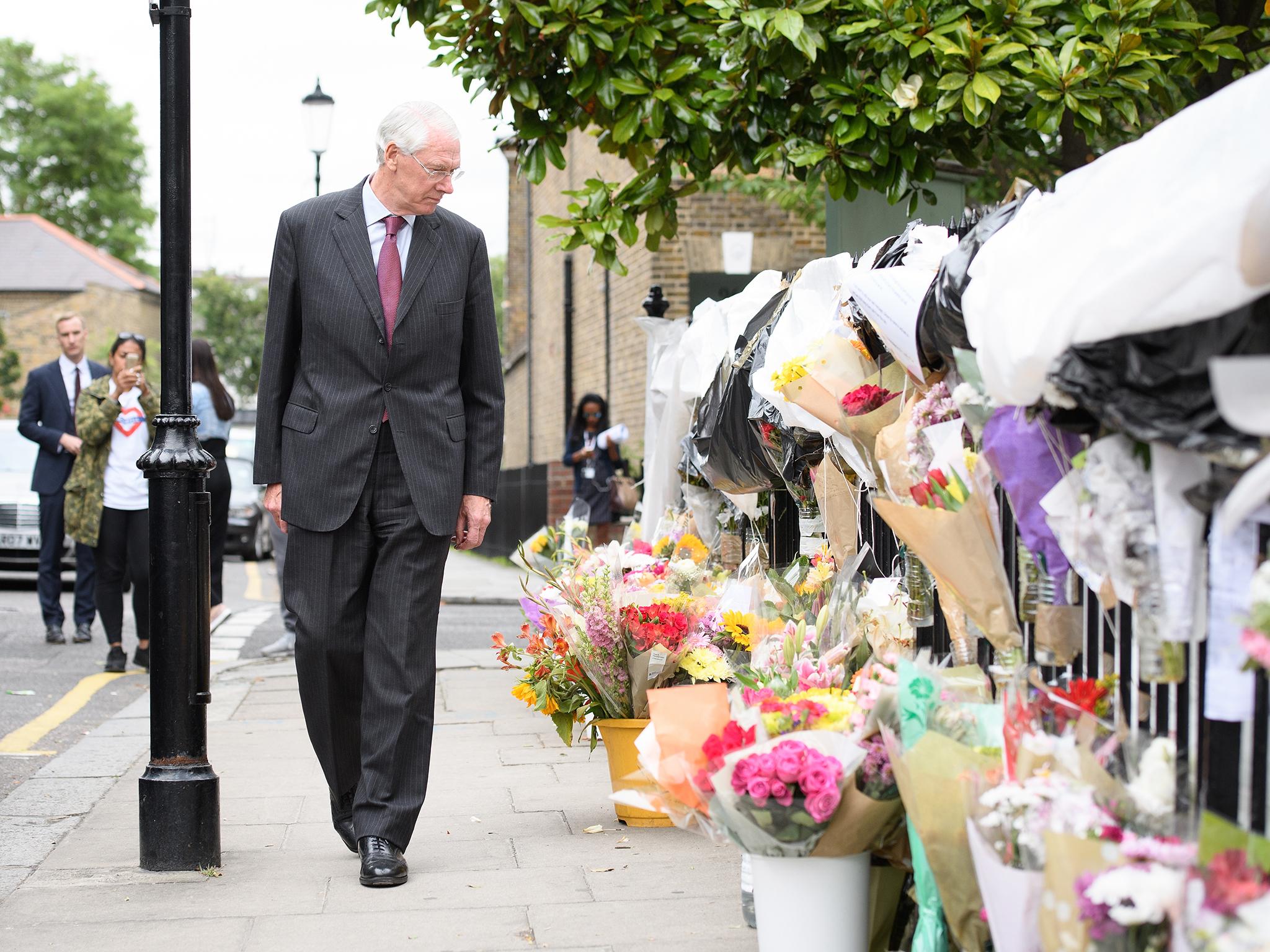 Out of the frying pan, into the fire: Sir Martin Moore-Bick, who is heading up the Grenfell Tower inquiry