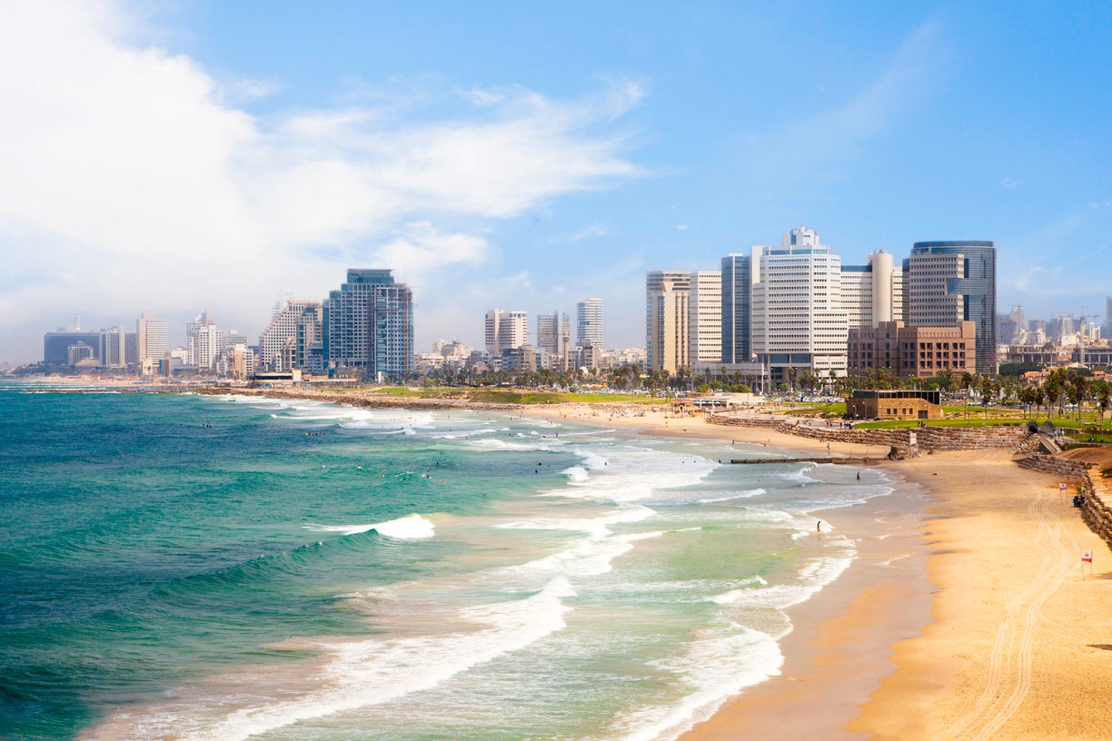 Tel Aviv enjoys an enviable coastal position (Getty/iStockphoto)