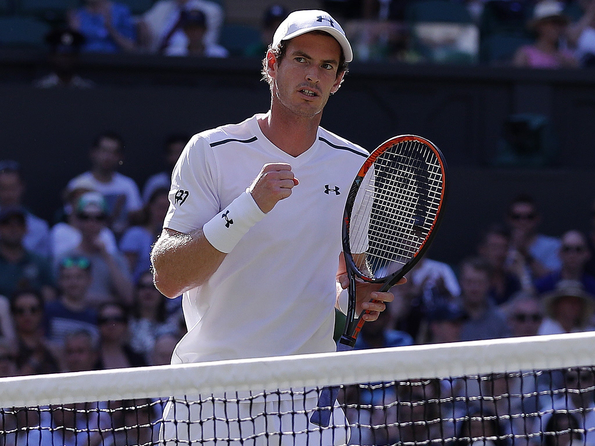 Andy Murray progressed to the third round in relative ease against Dustin Brown