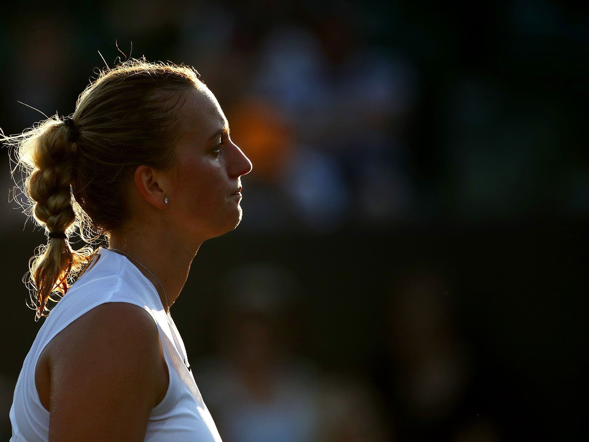 The current world No 8 admitted she sometimes puts too much pressure on herself