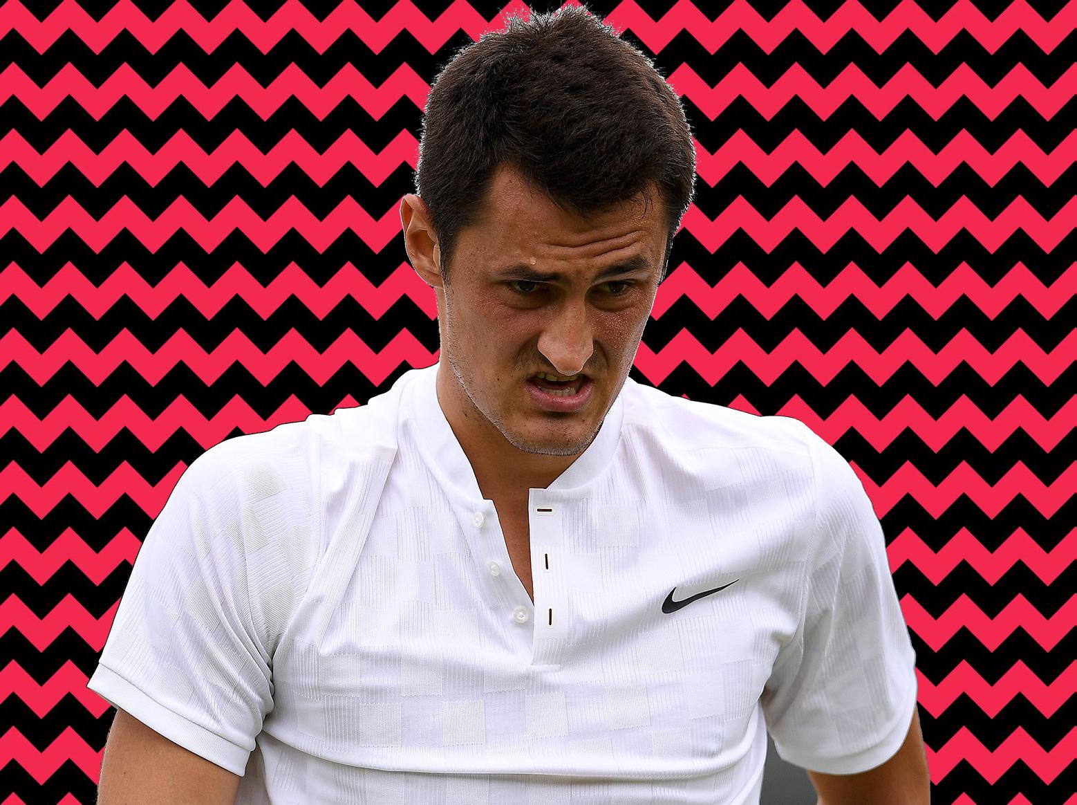 Tomic crashed out of Wimbledon before claiming he was bored with tennis