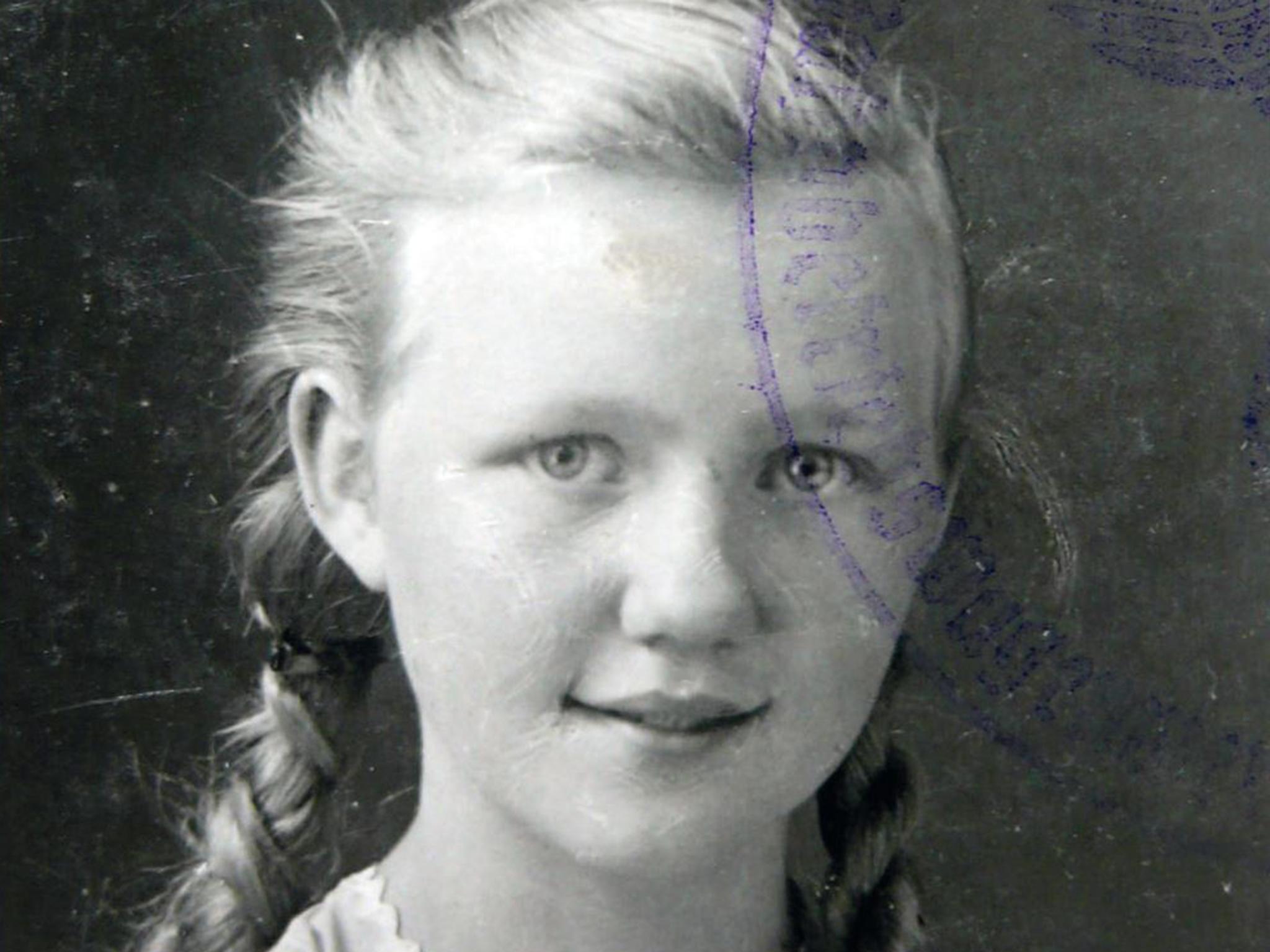 Johanna Ruf as a young girl