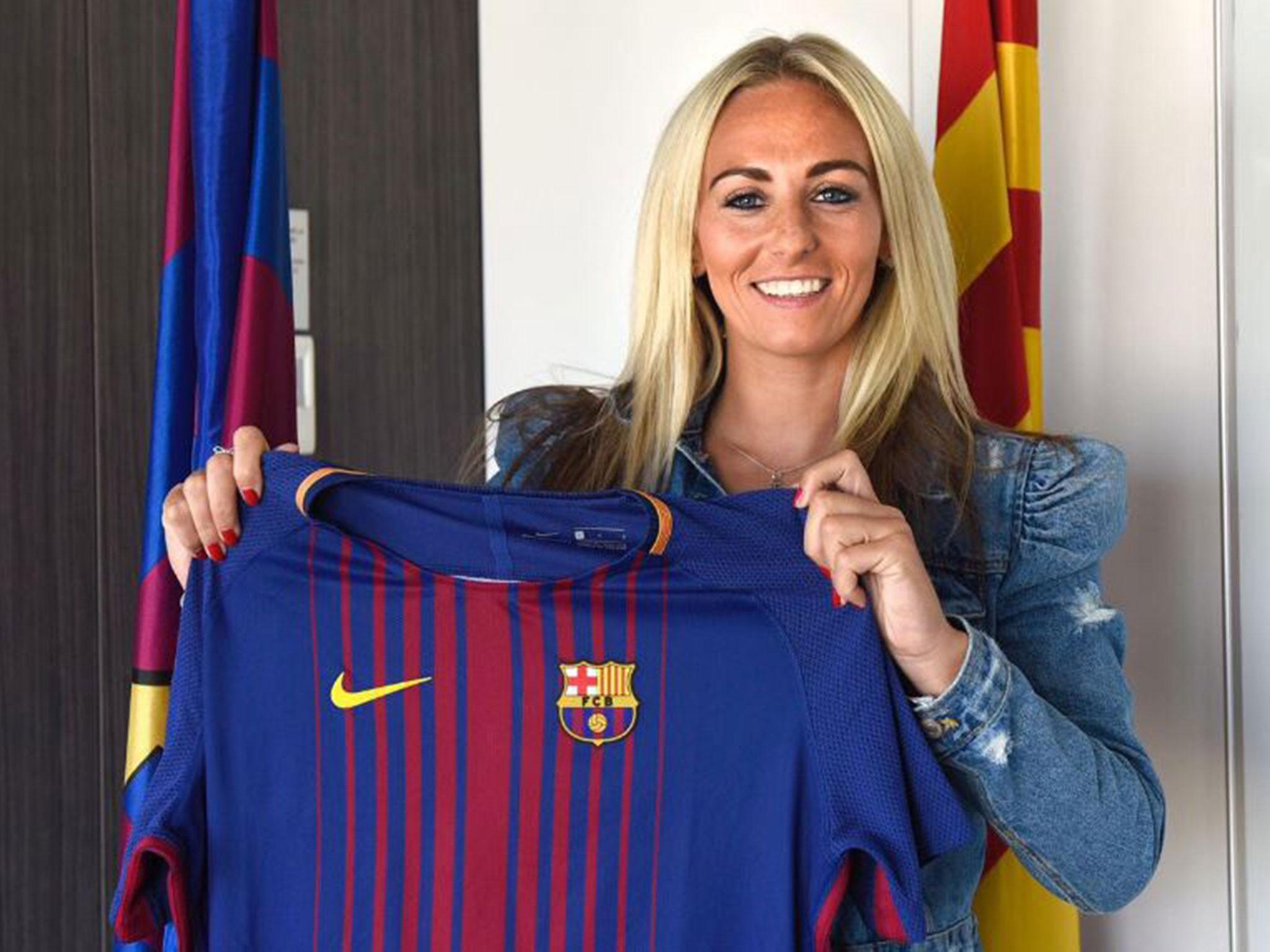 Toni Duggan has signed for Barcelona