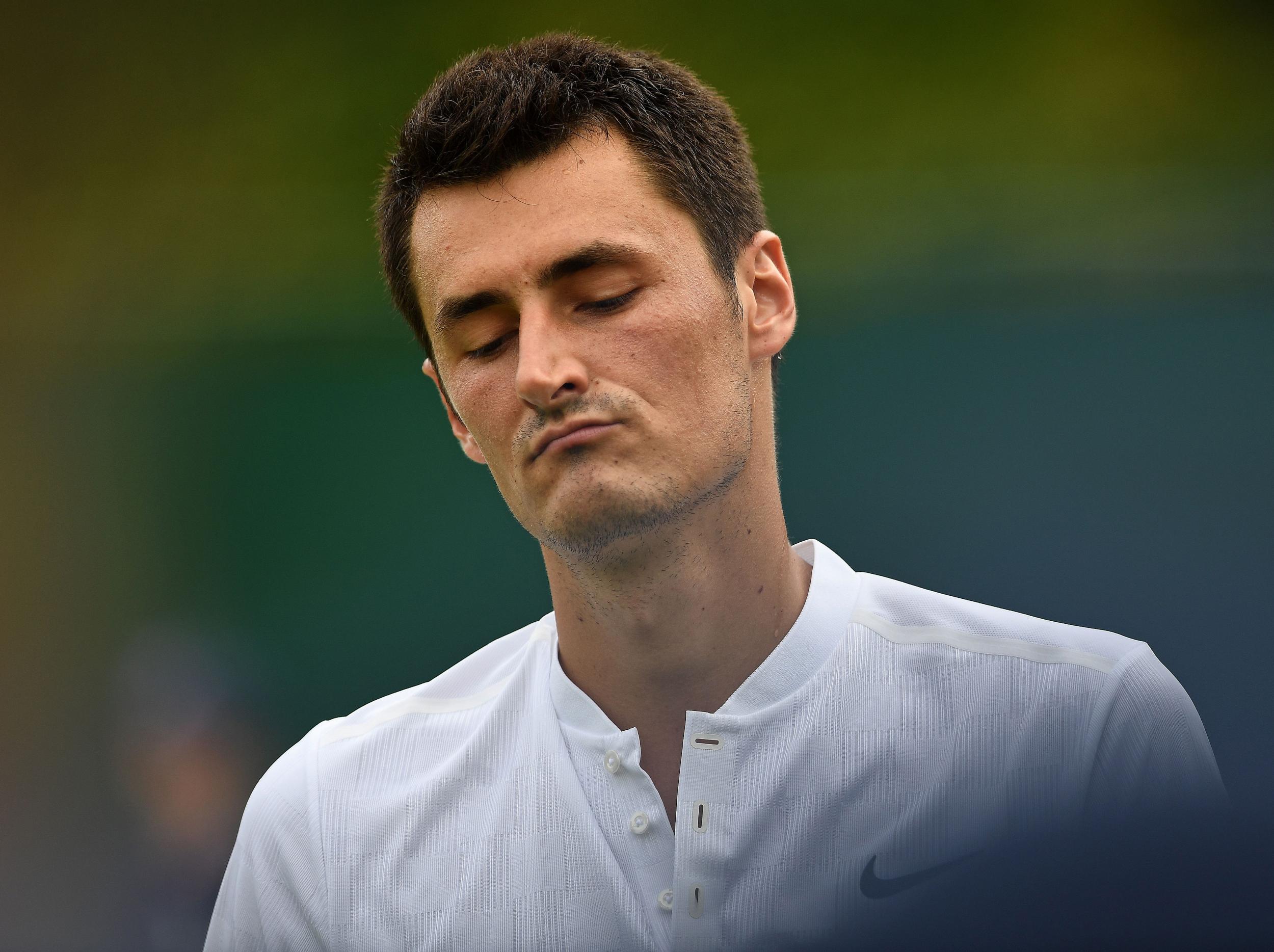 Bad boy Tomic (Getty )