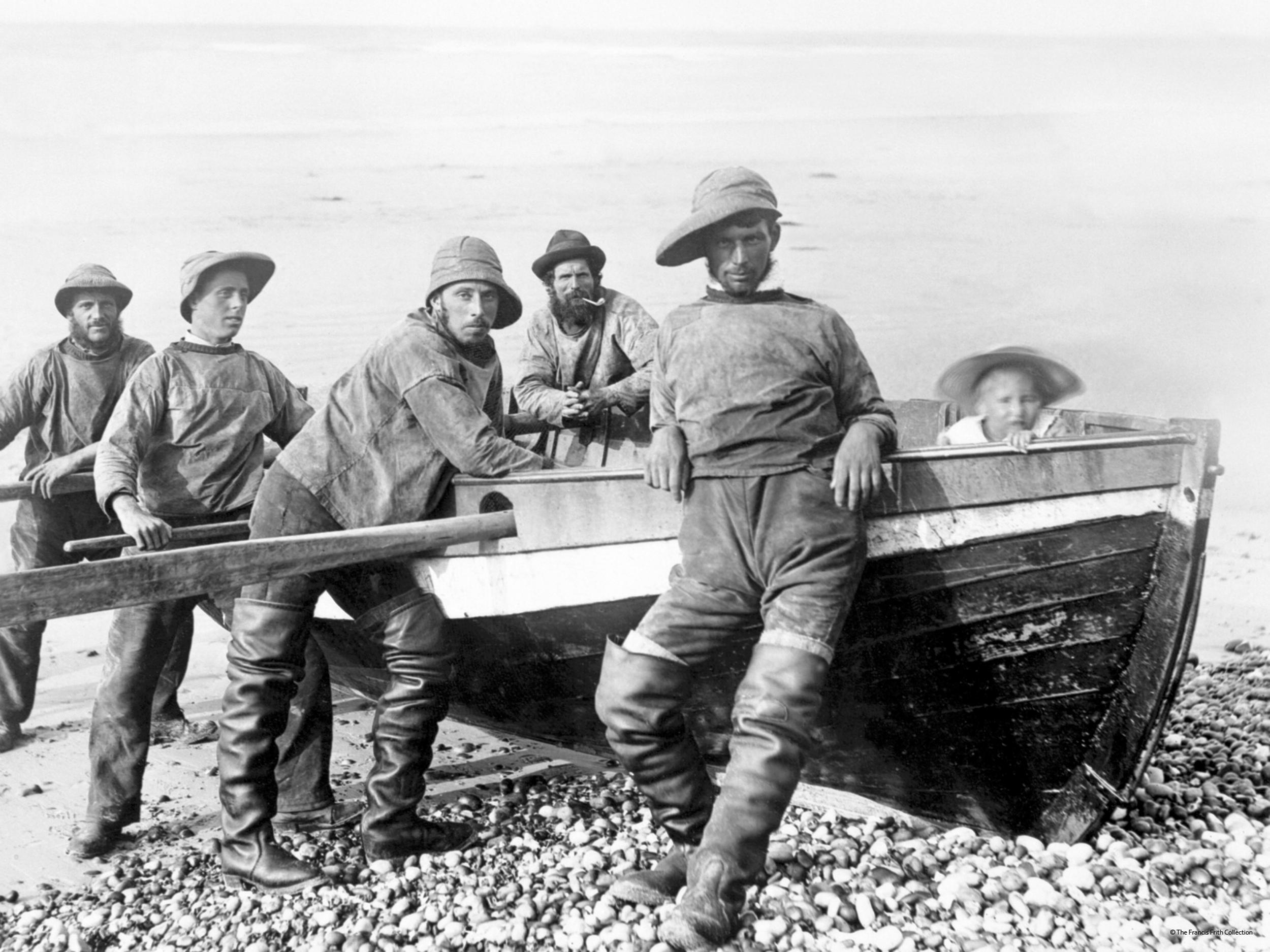 Fishermen, Sheringham, Norfolk 1893