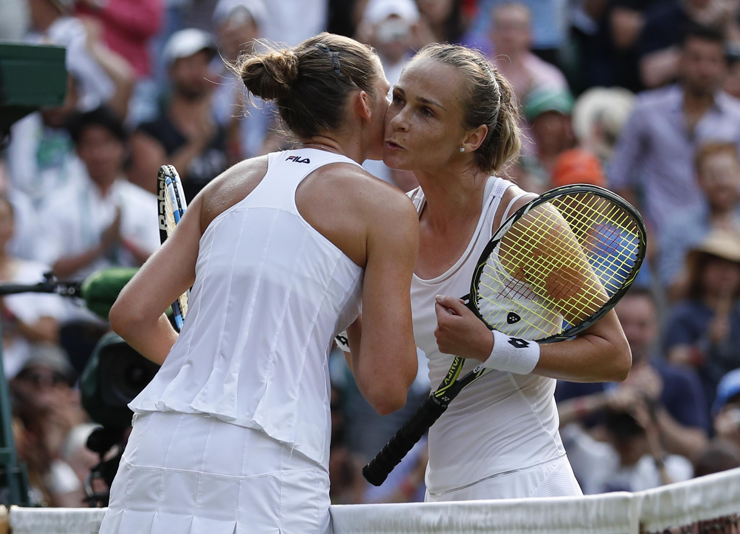 Pliskova was stunned in the second round