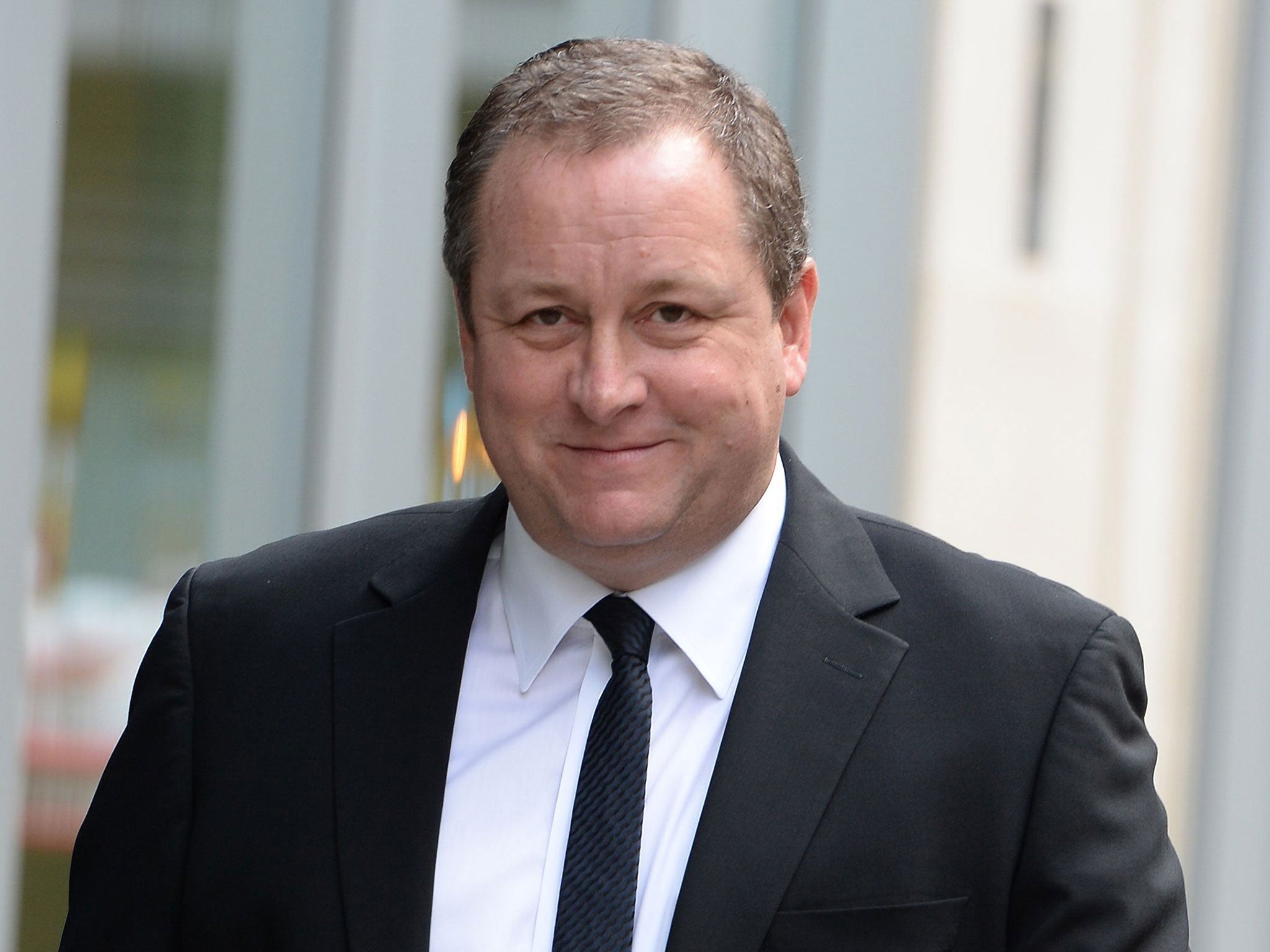 Sports Direct boss Mike Ashley