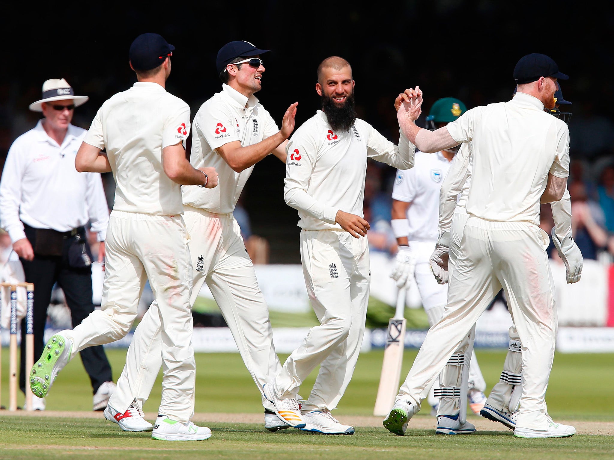 Moeen Ali impressed with bat and ball as England kept their edge over South Africa