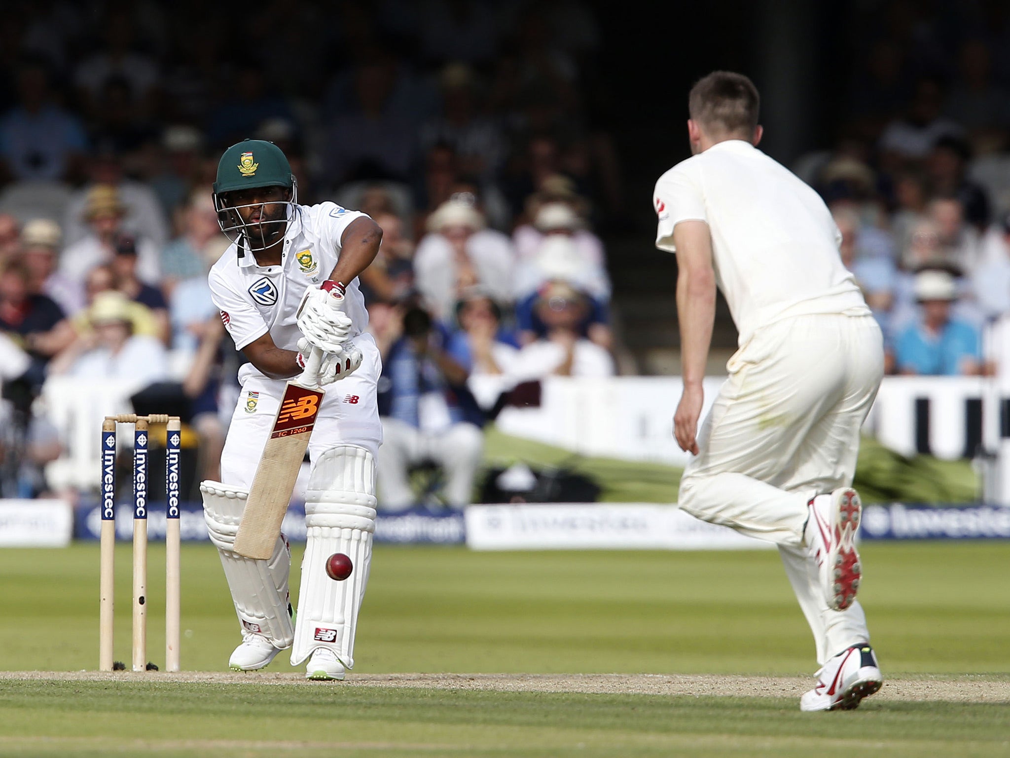 Bavuma and De Bruyn provided stiff resistance