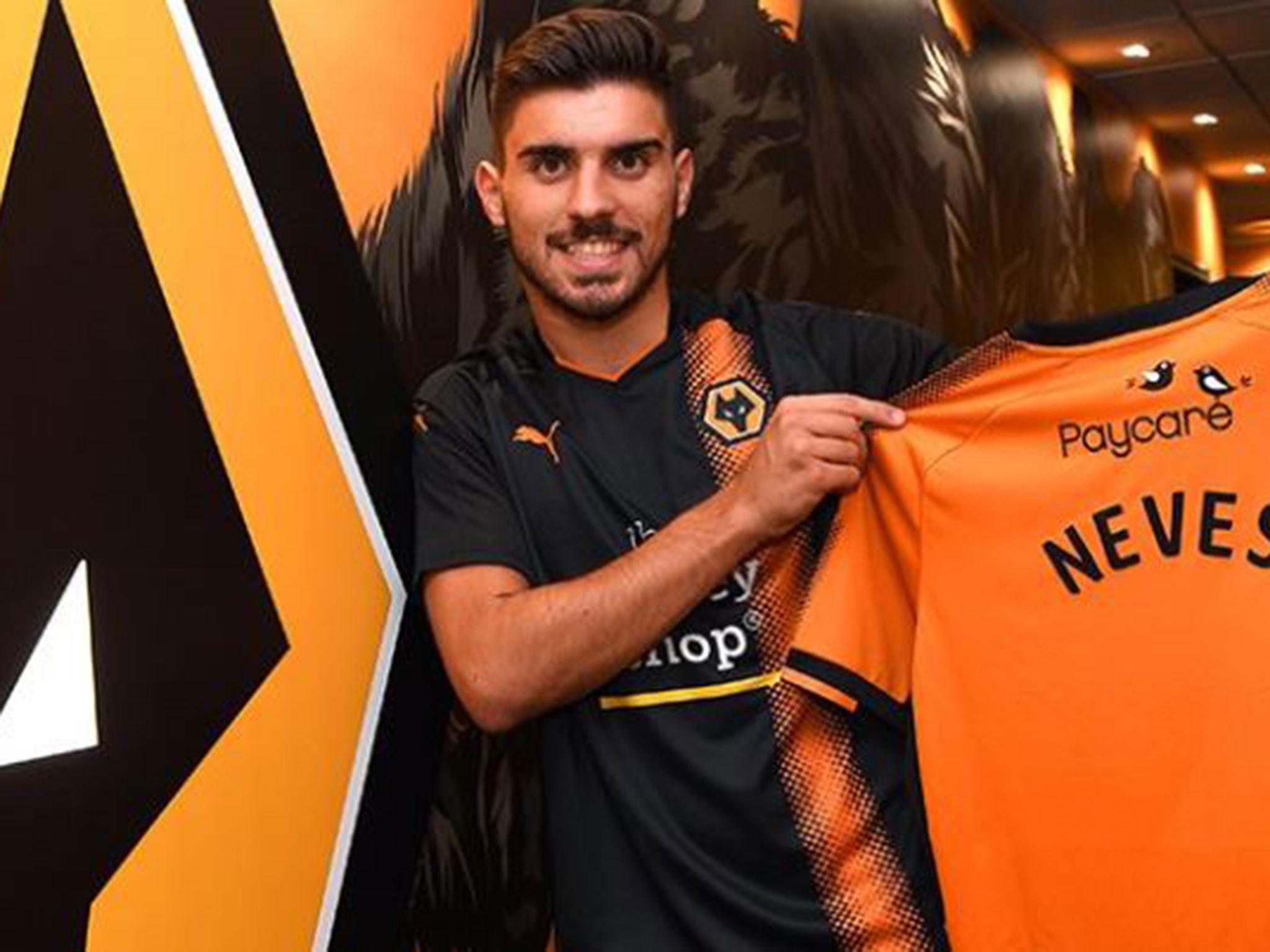 Ruben Neves has joined in a club record deal