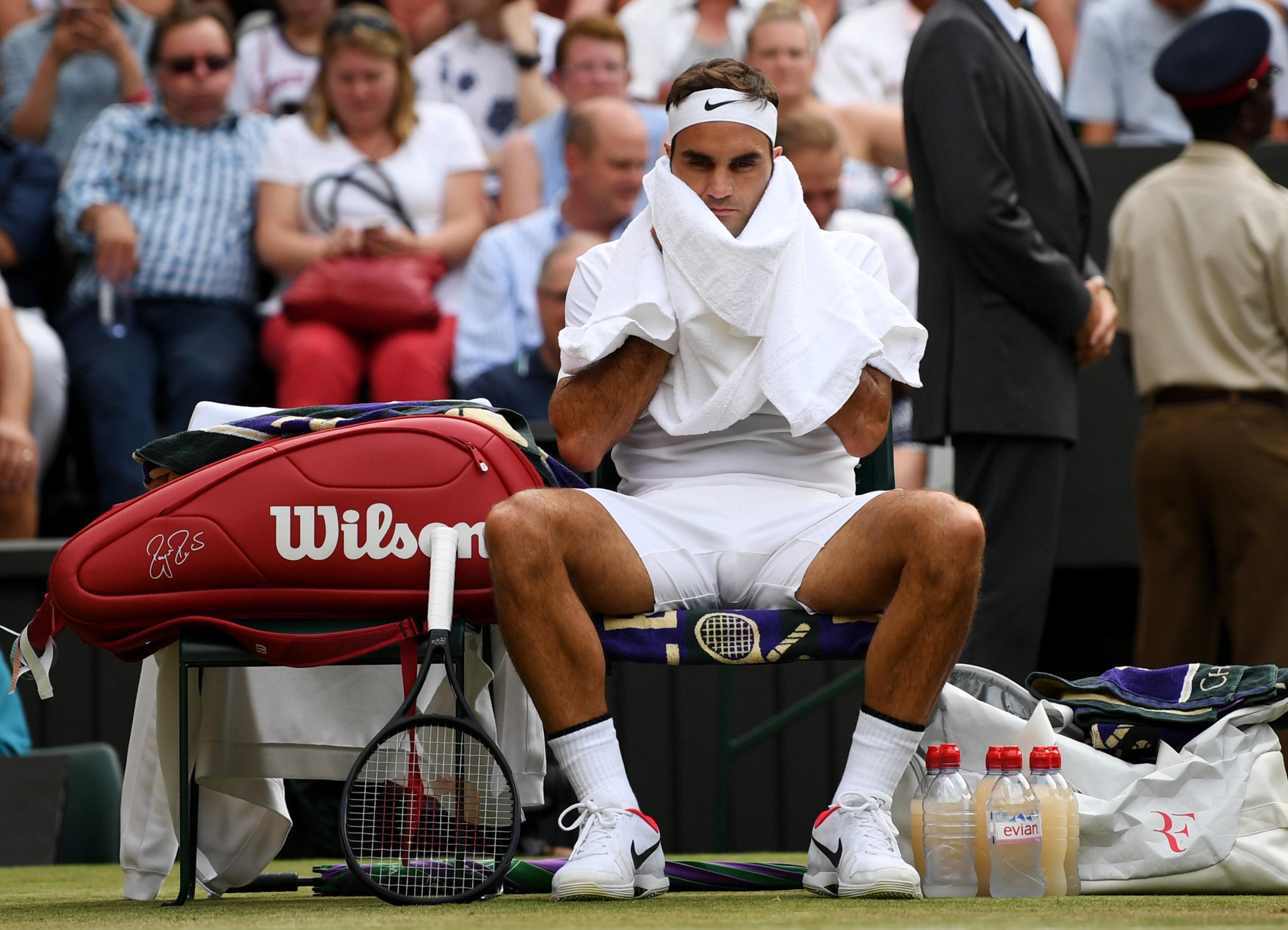 Federer returns to action on the sixth day of The Championships