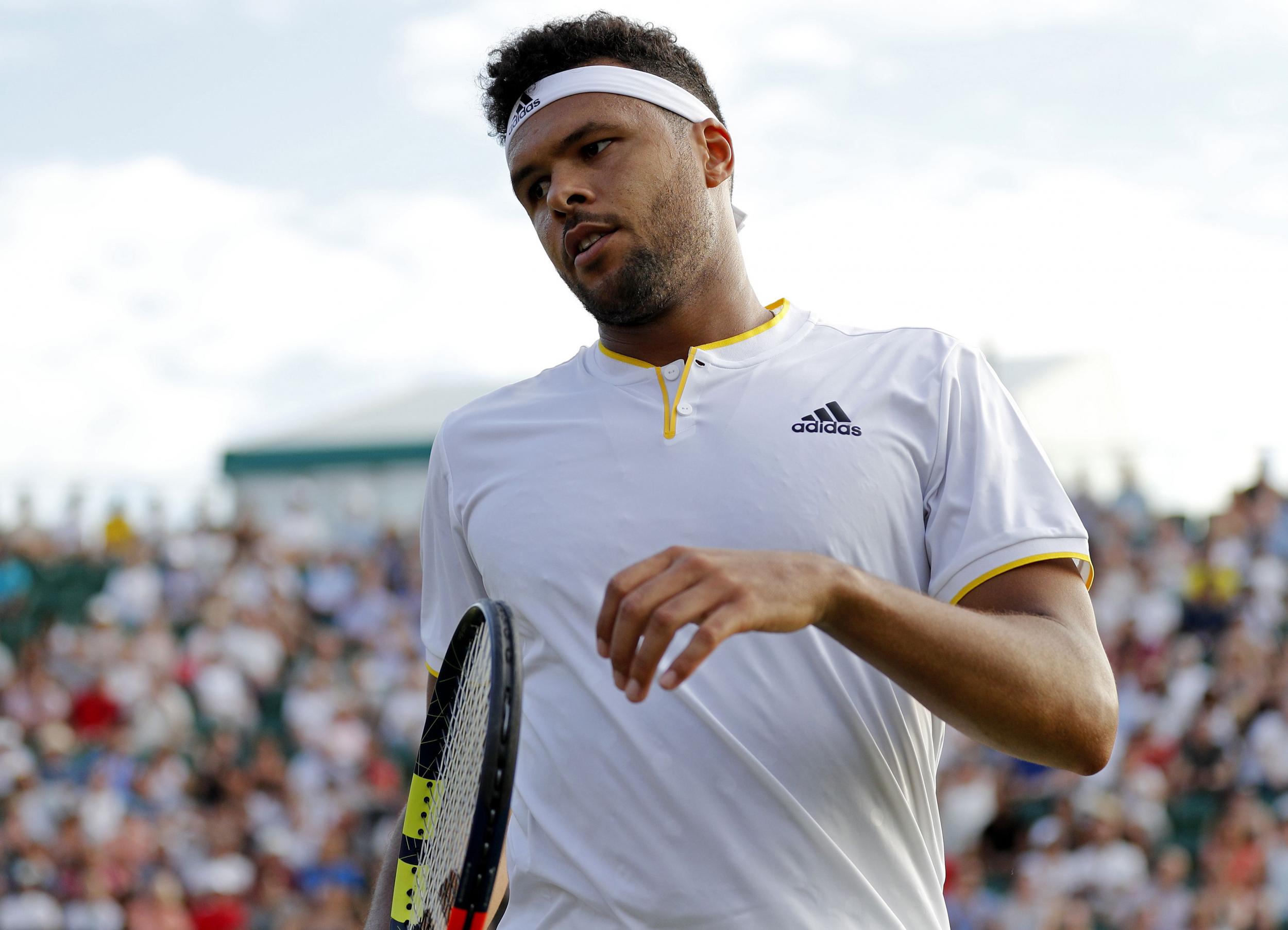 Tsonga was immediately broken on Saturday