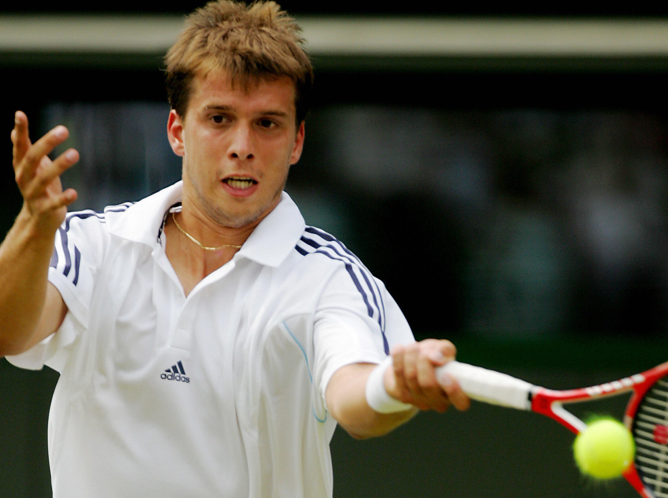 &#13;
Muller got the better of Nadal in 2005, too (Getty )&#13;