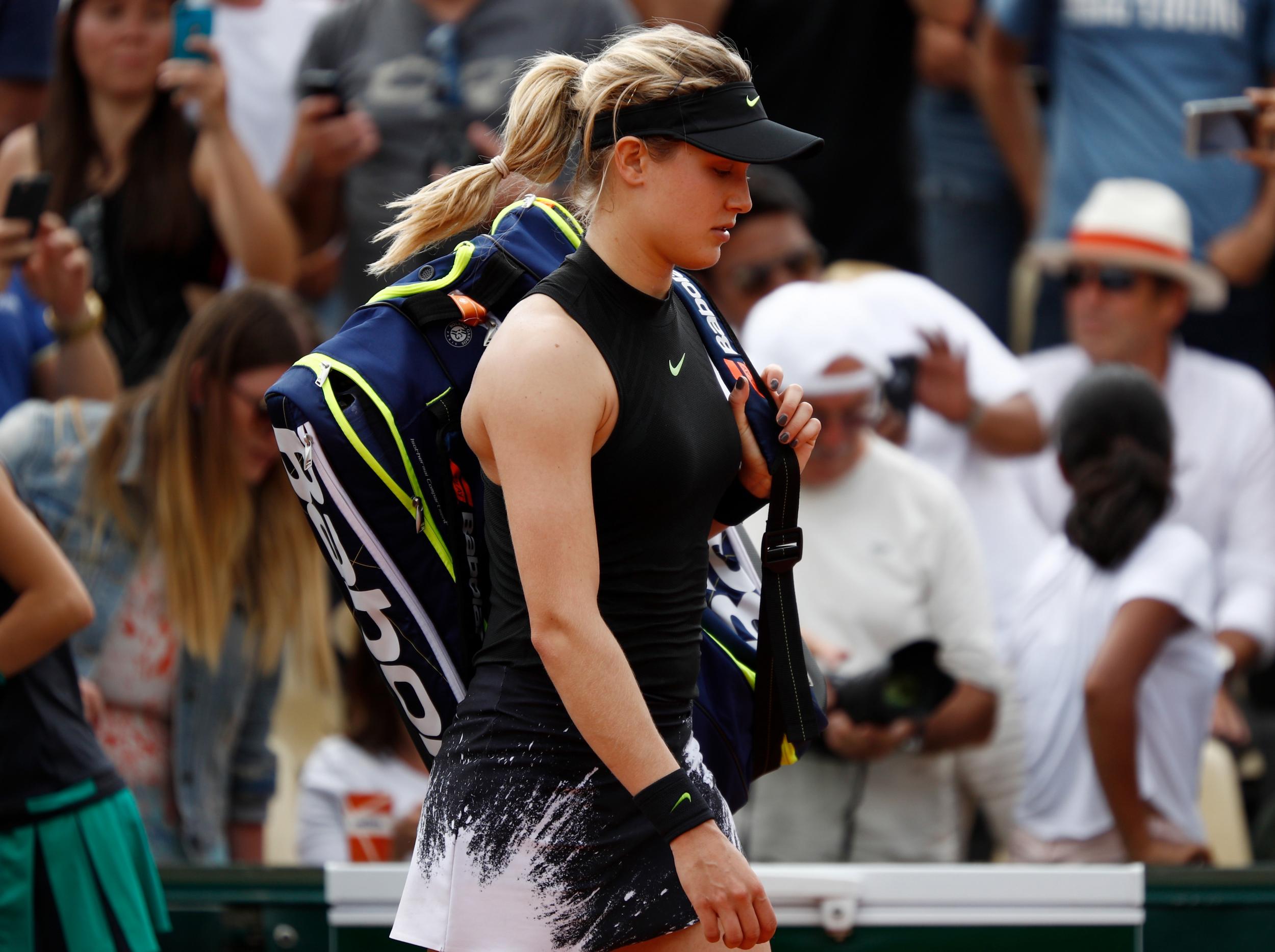 Bouchard has struggled for consistency