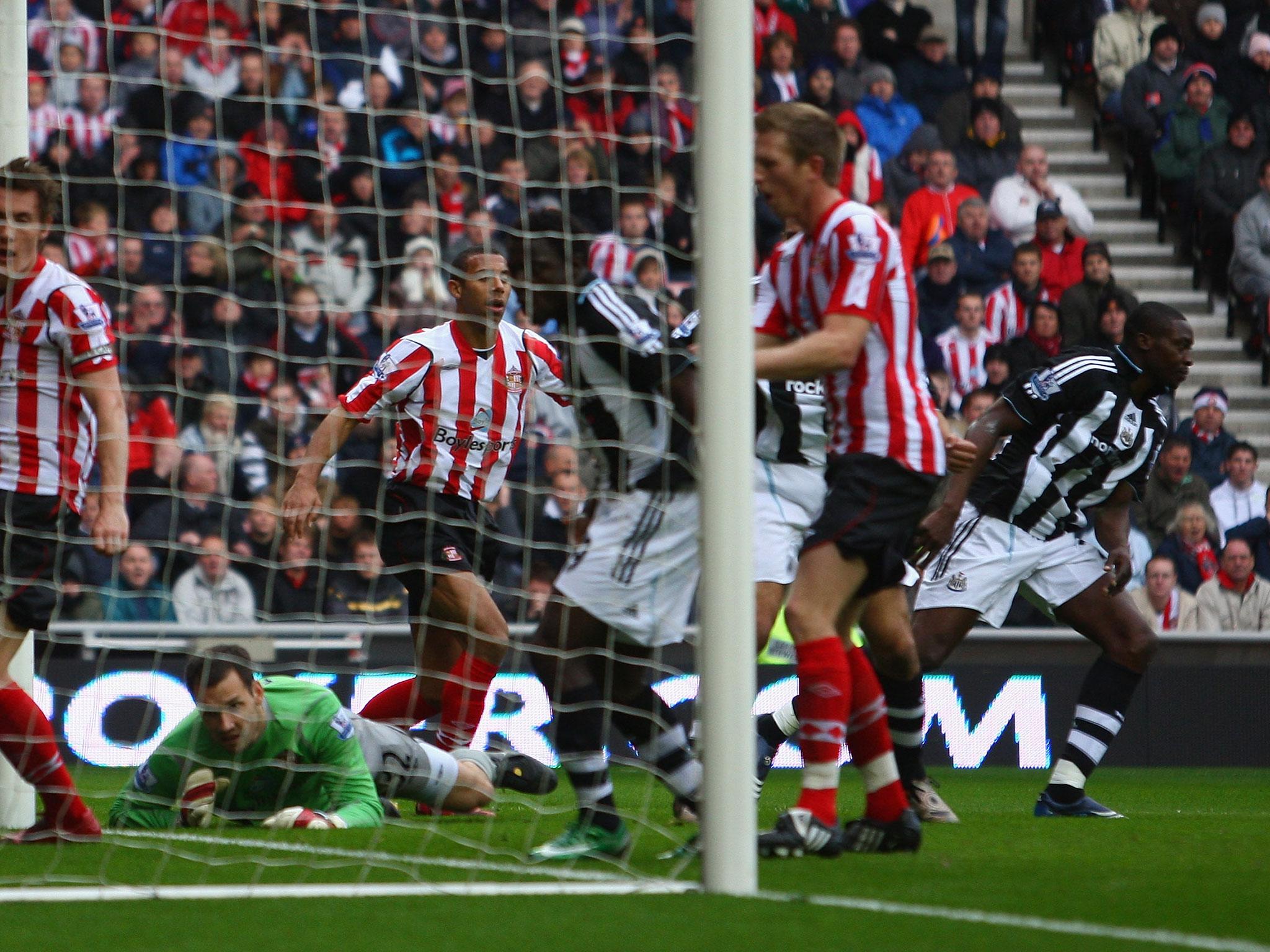 &#13;
Ameobi's Mackem-slaying is the stuff of legend &#13;