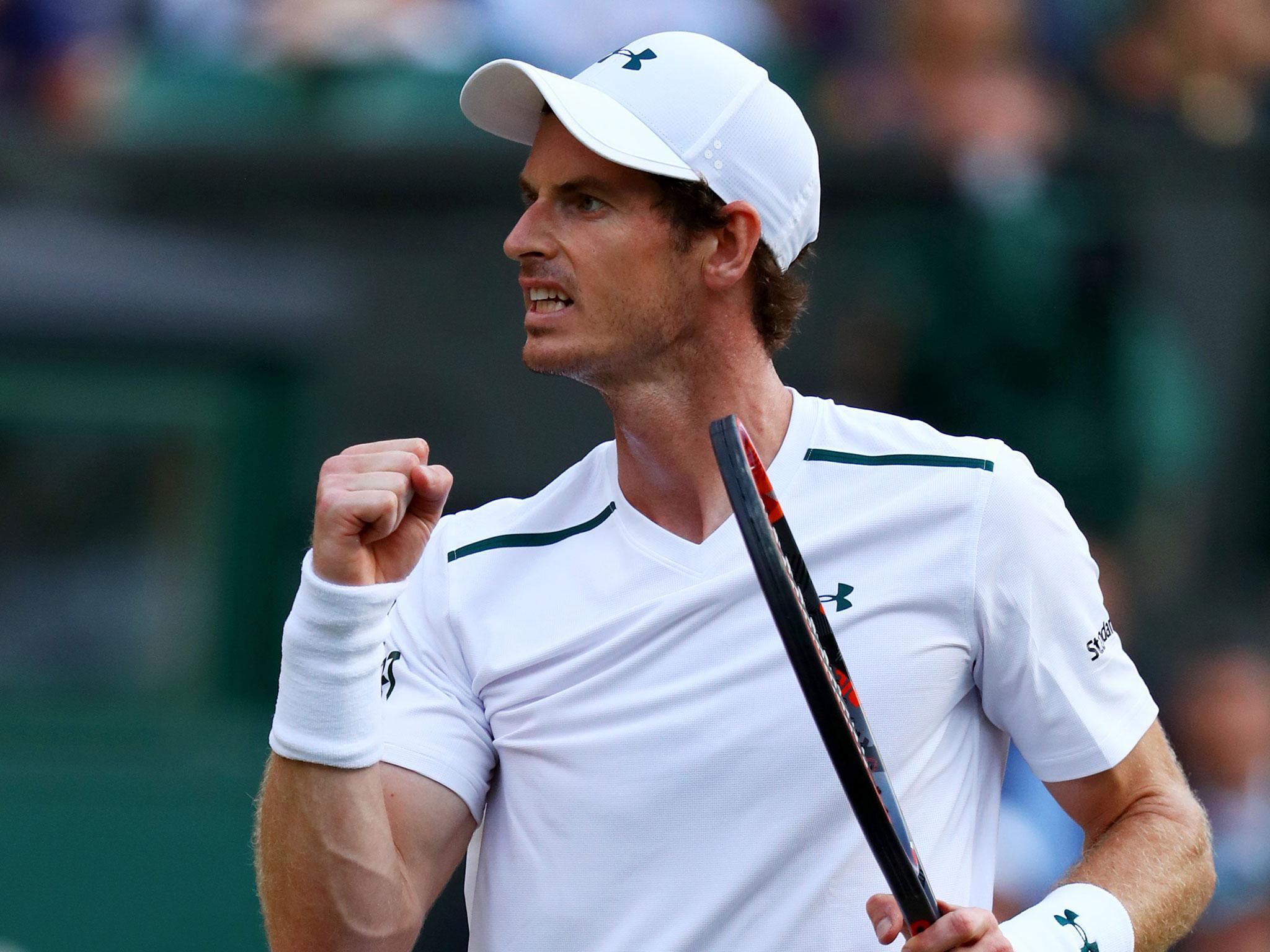 Murray swept aside his oponent in straight sets