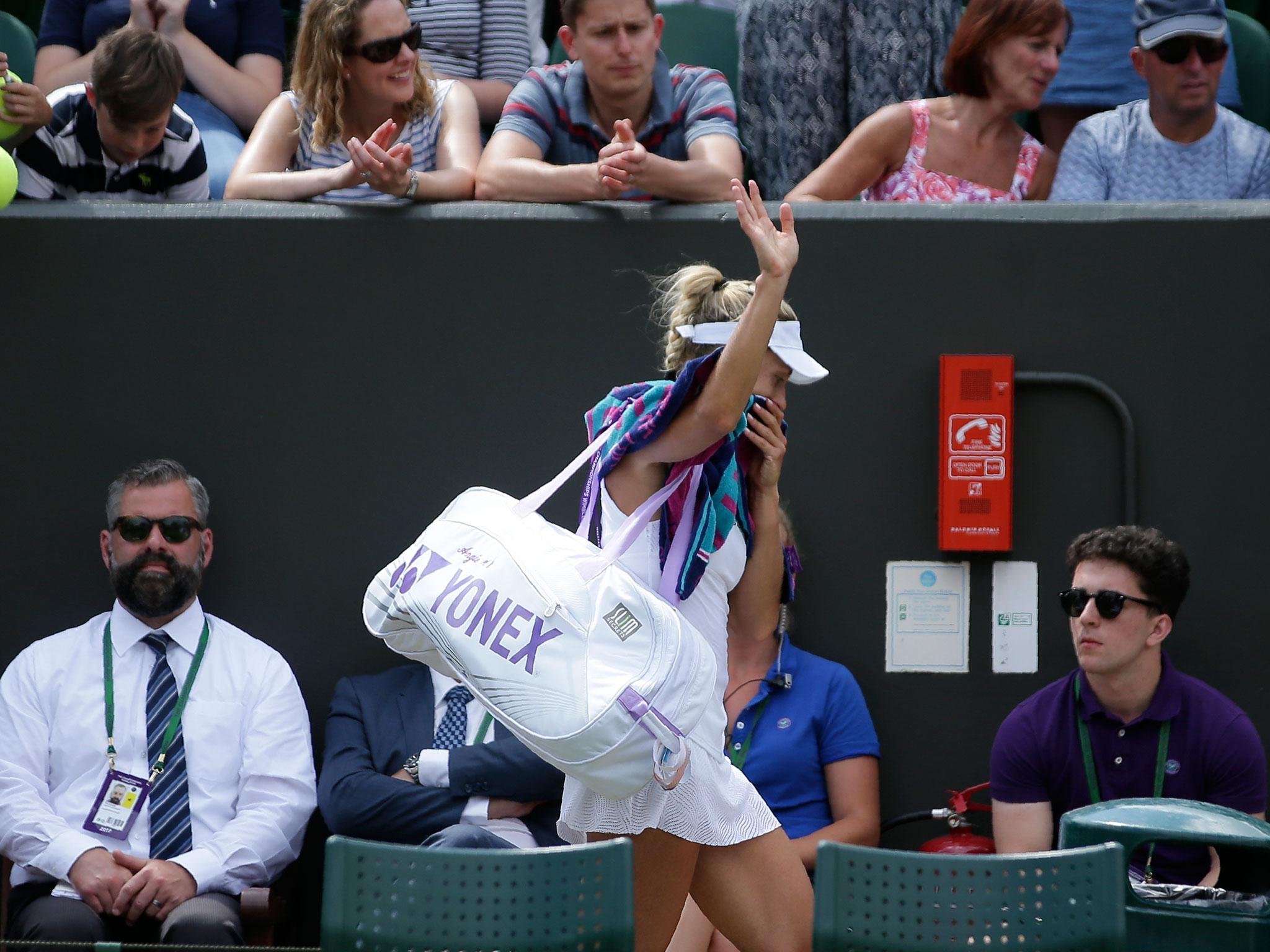 
Kerber is out and will lose her No.1 ranking 