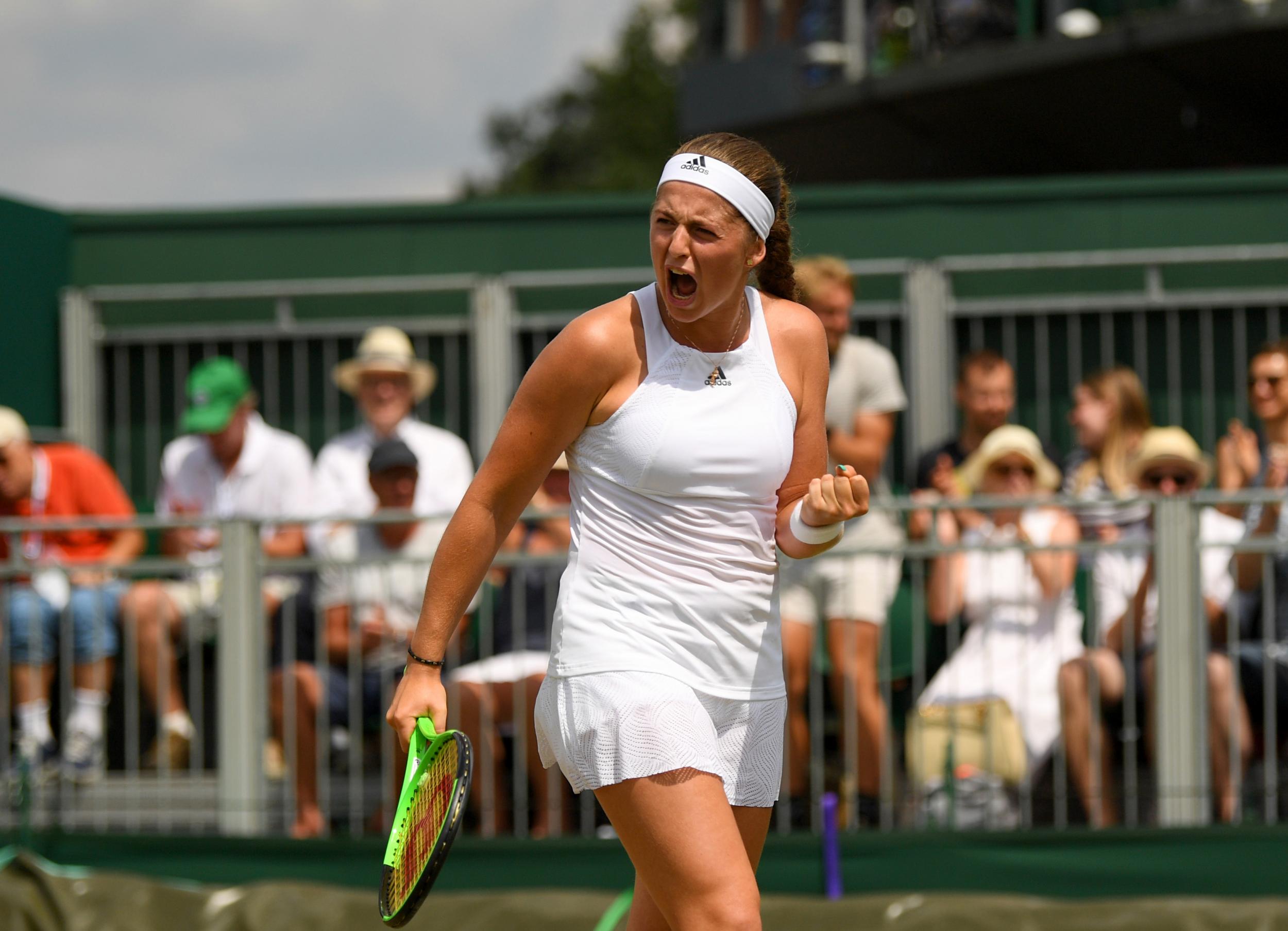 Ostapenko is through to the quarter-finals of The Championships