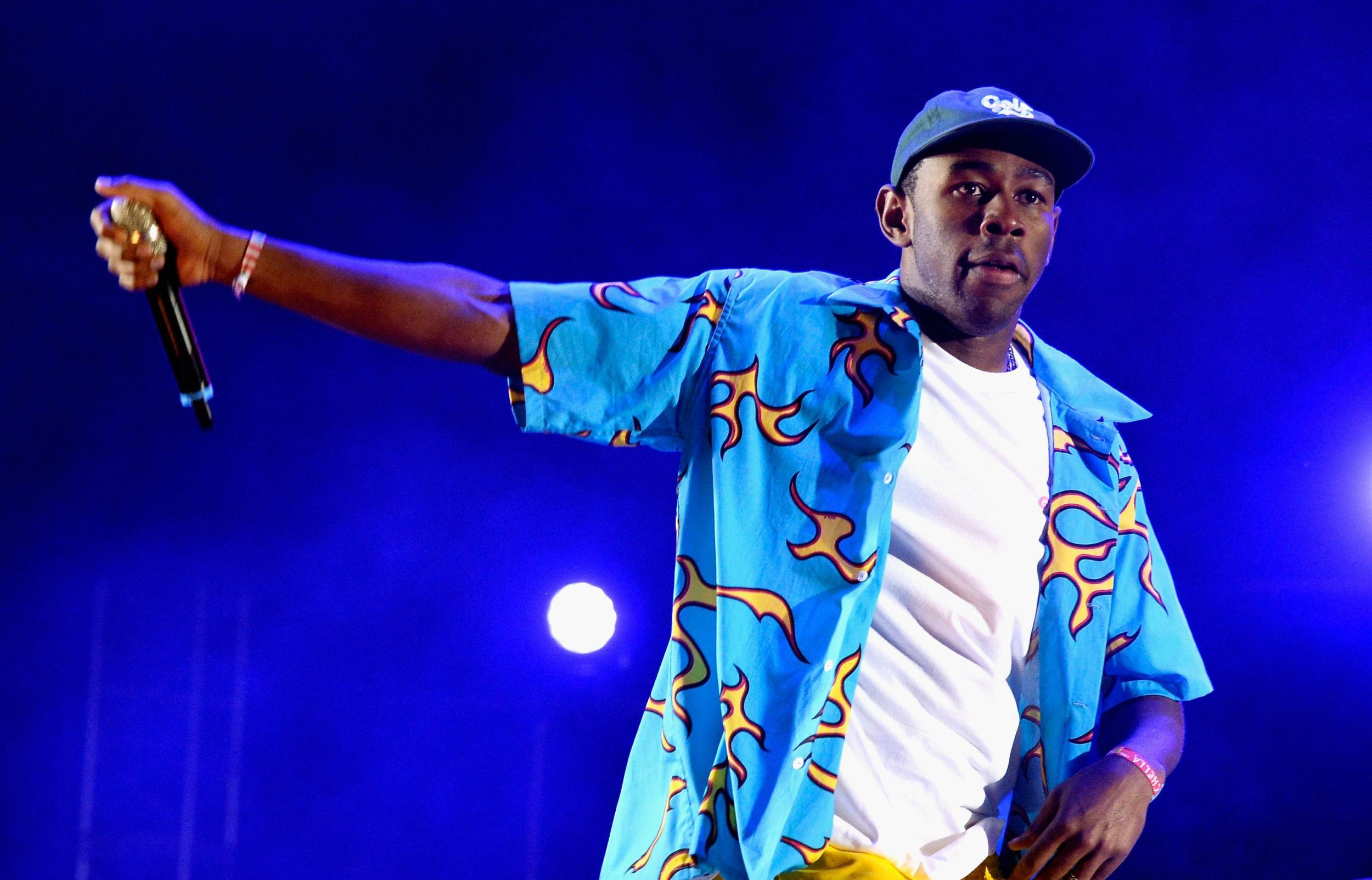 Tyler, the Creator playing at Coachella