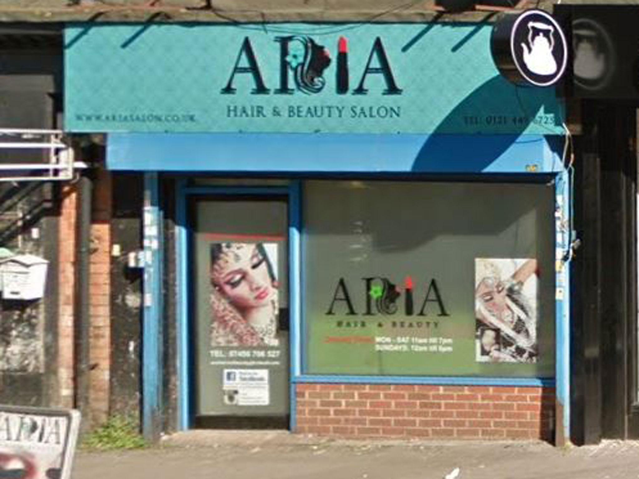 Aria Hair and Beauty salon in Sparkbrook