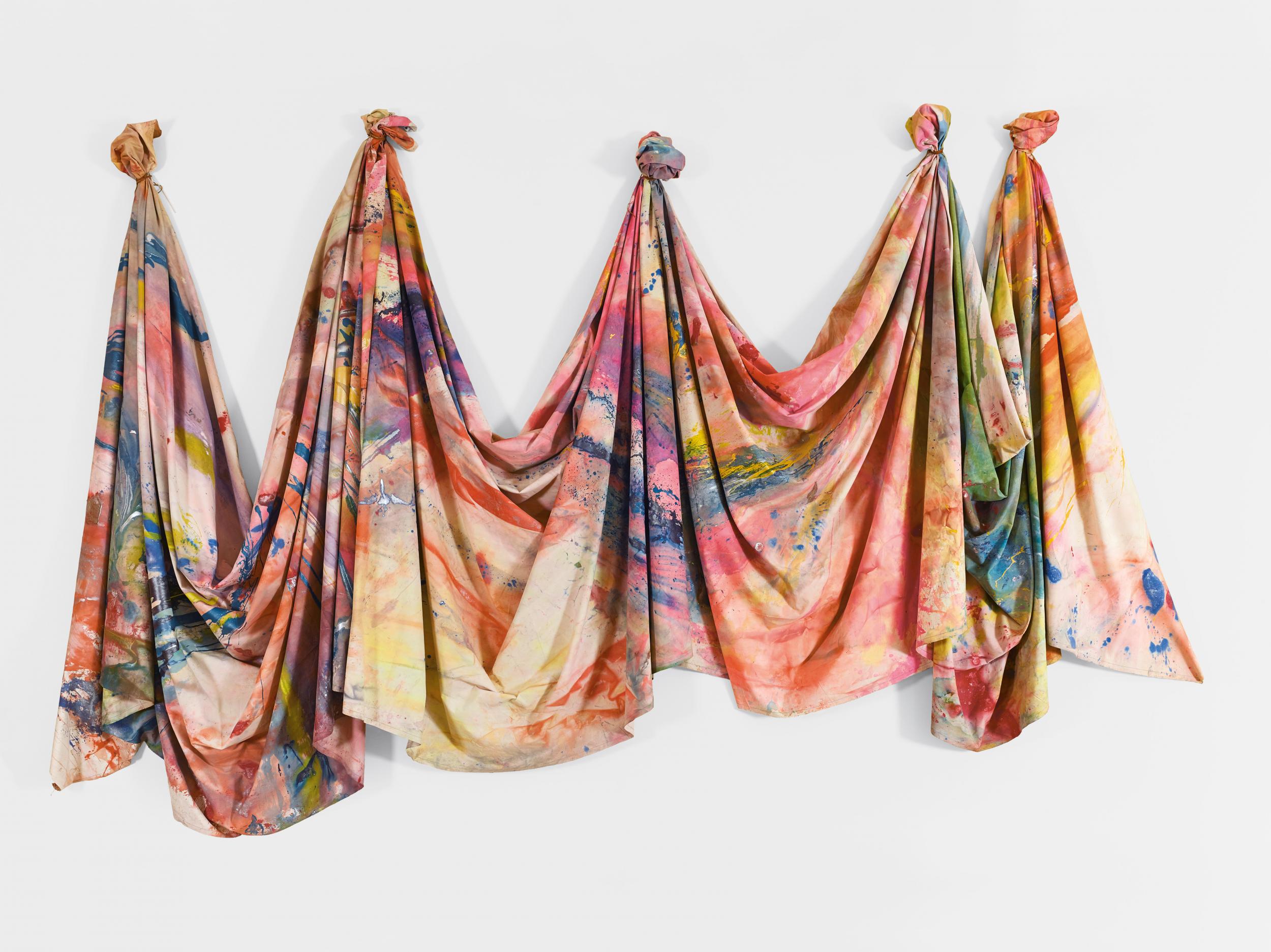 Carousel Change, 1970, Sam Gilliam (David Kordansky Gallery)