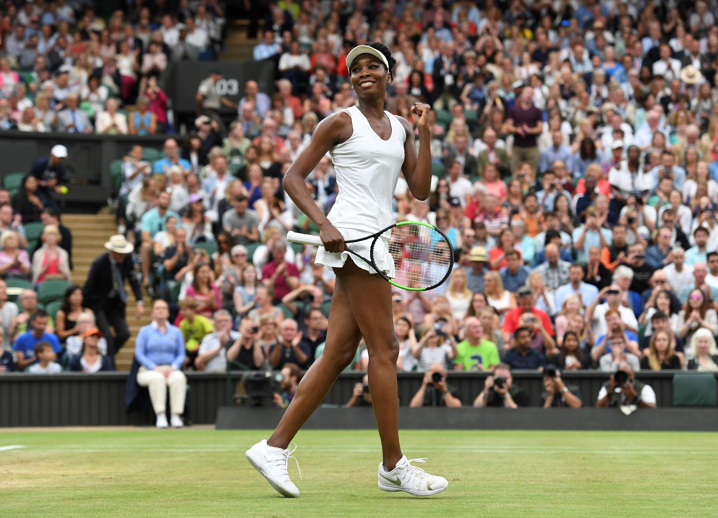 Williams is attempting to win her sixth Wimbledon singles' title