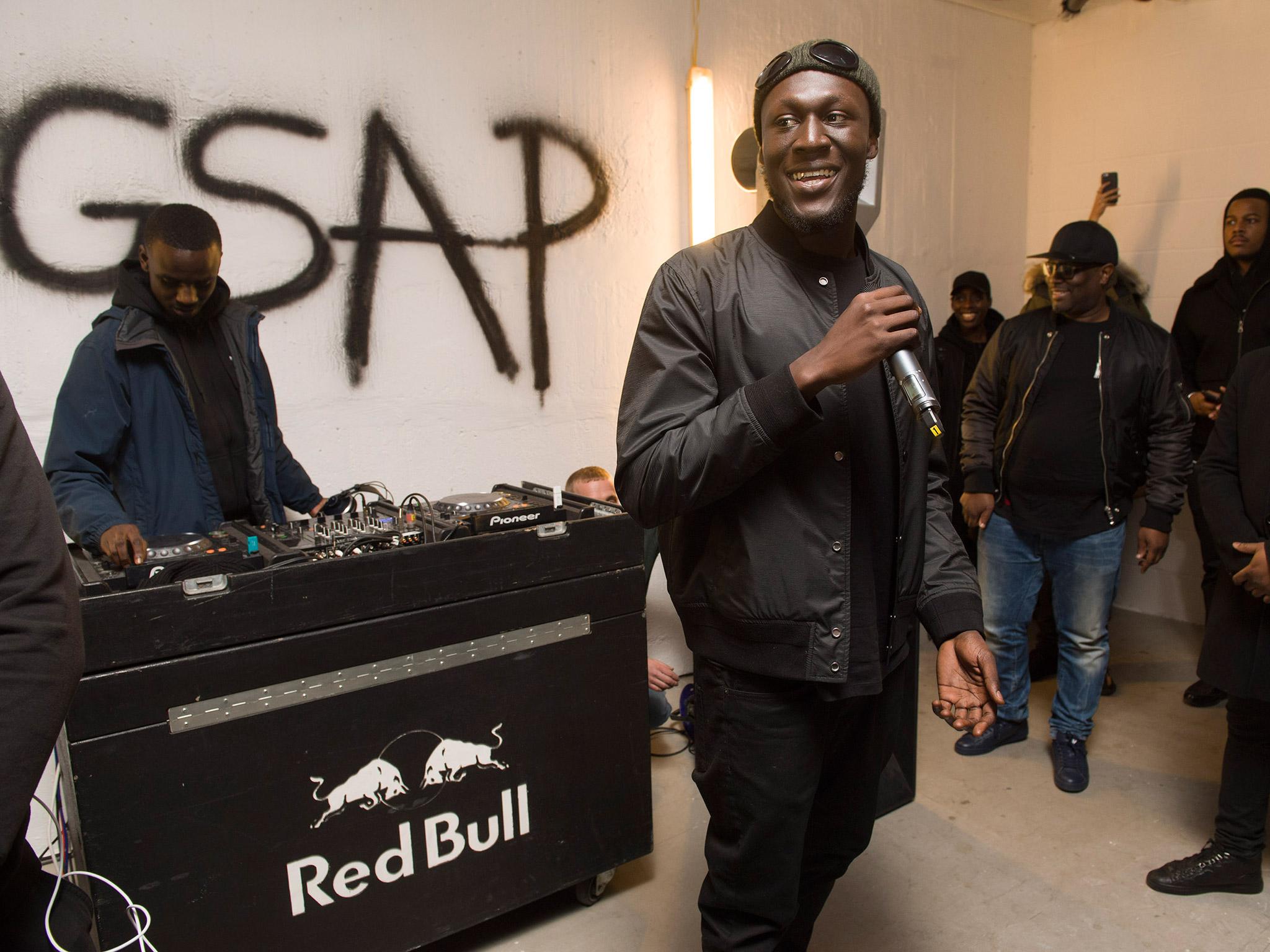 Grime musician Stormzy is among the names on the Men of the Moment list