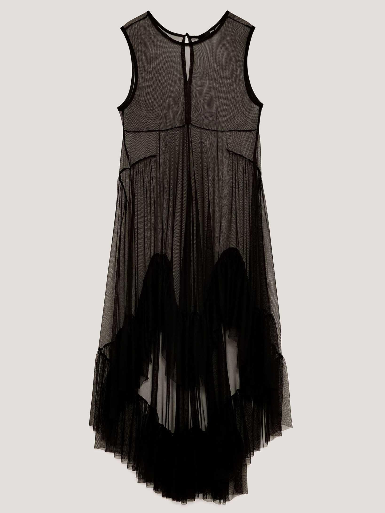 Dress with Tulle Frills, £25.99, zara.com