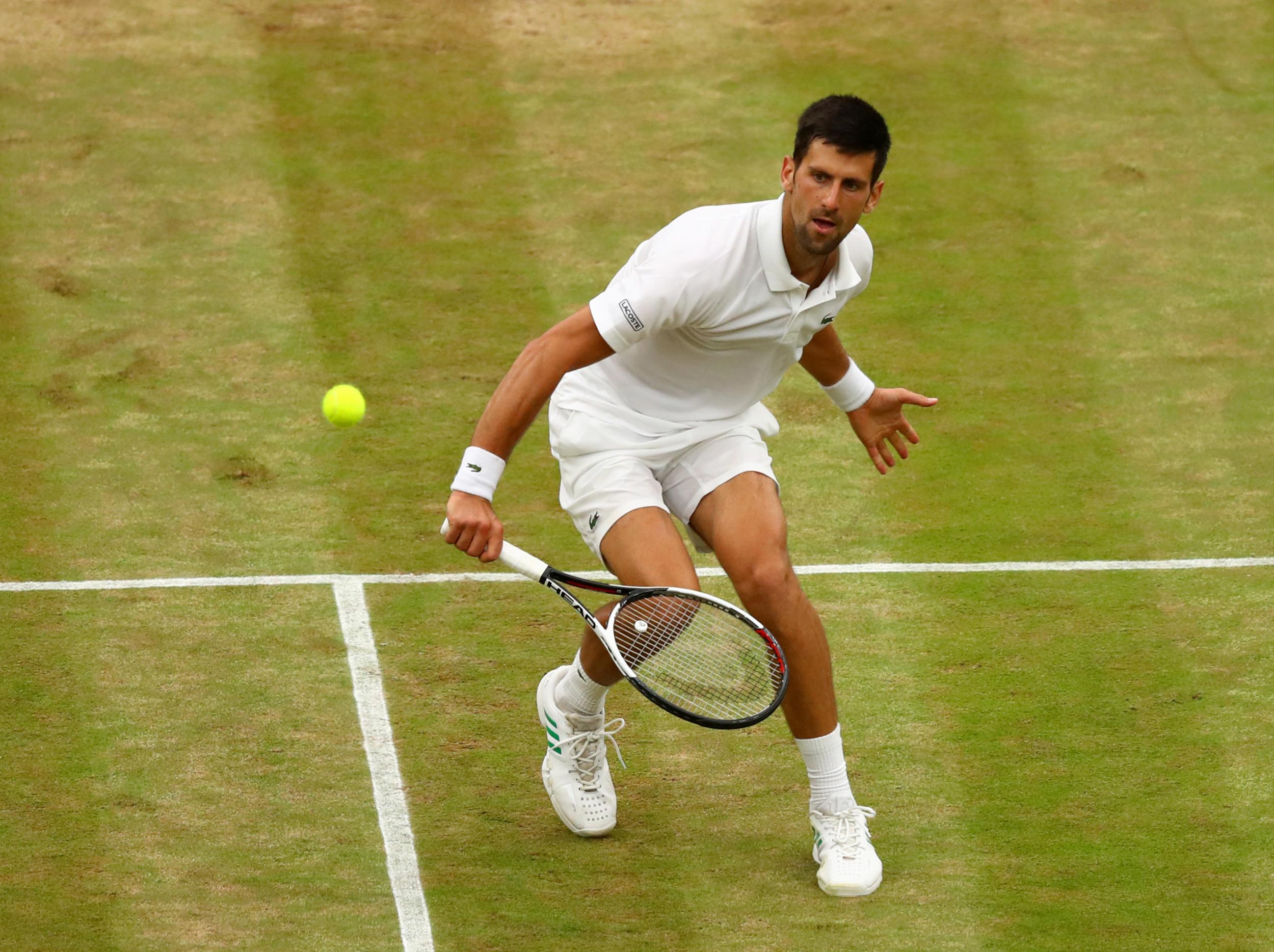 Djokovic is in action later today