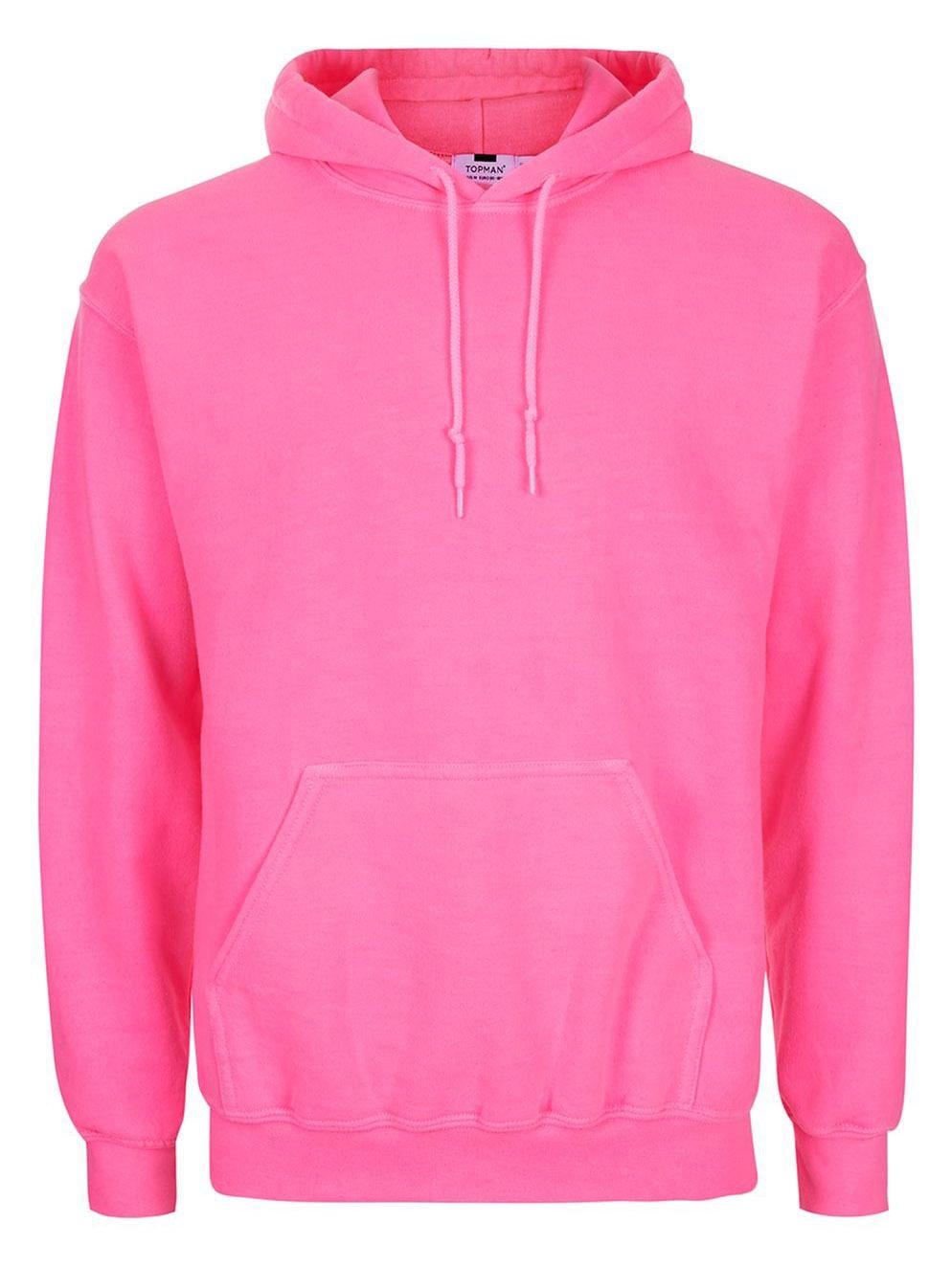 Neon Pink Hoodie, £25, topman.com