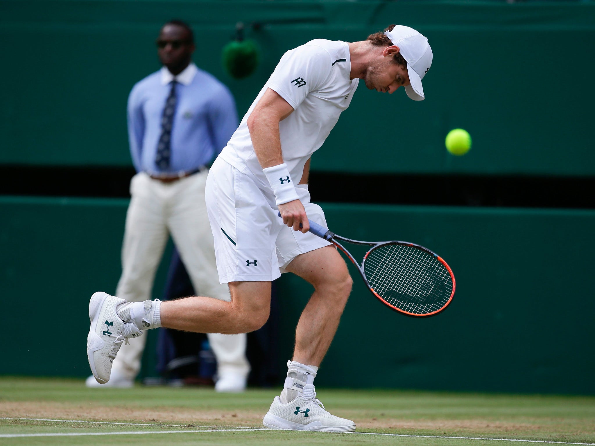 Andy Murray's hip problem hindered his movement and ultimately cost him the match