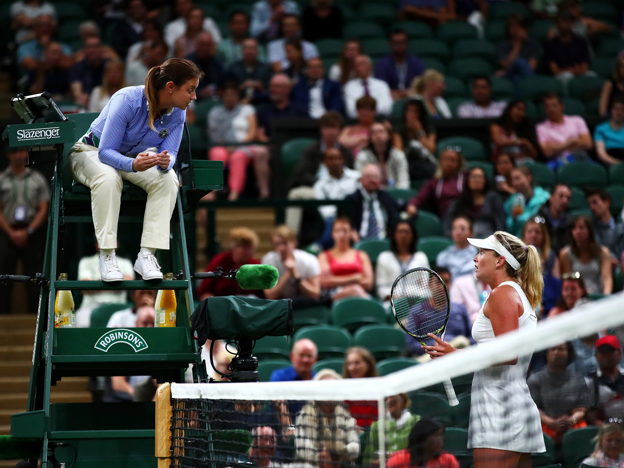 This is Thompson’s 13th year at the All England Club