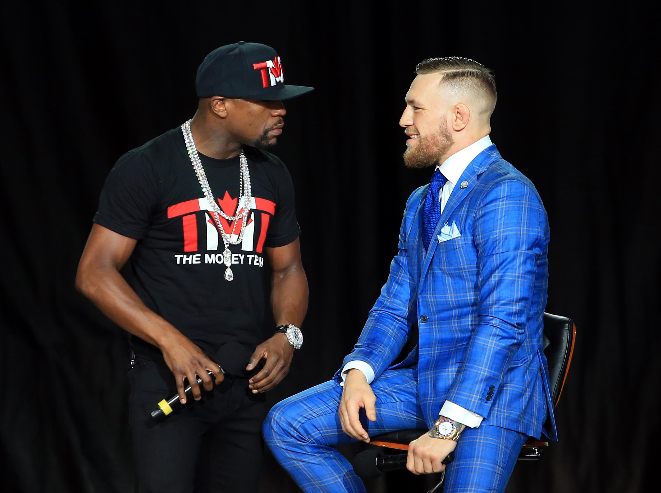 Mayweather and McGregor went head to head for a second time in Toronto